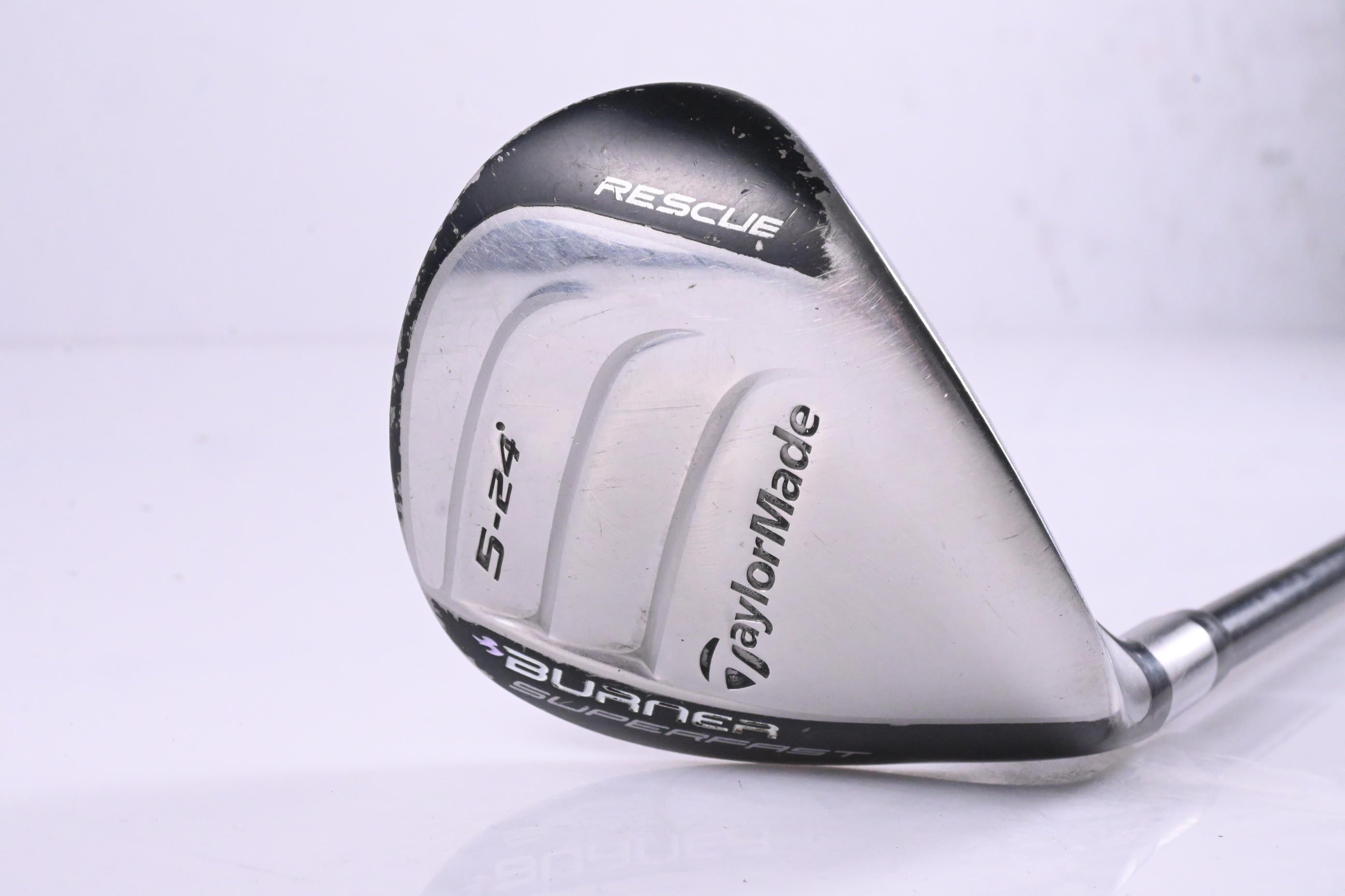 Ladies Taylormade Burner Superfast #5 Hybrid / 24 Degree / Ladies Flex REAX 50