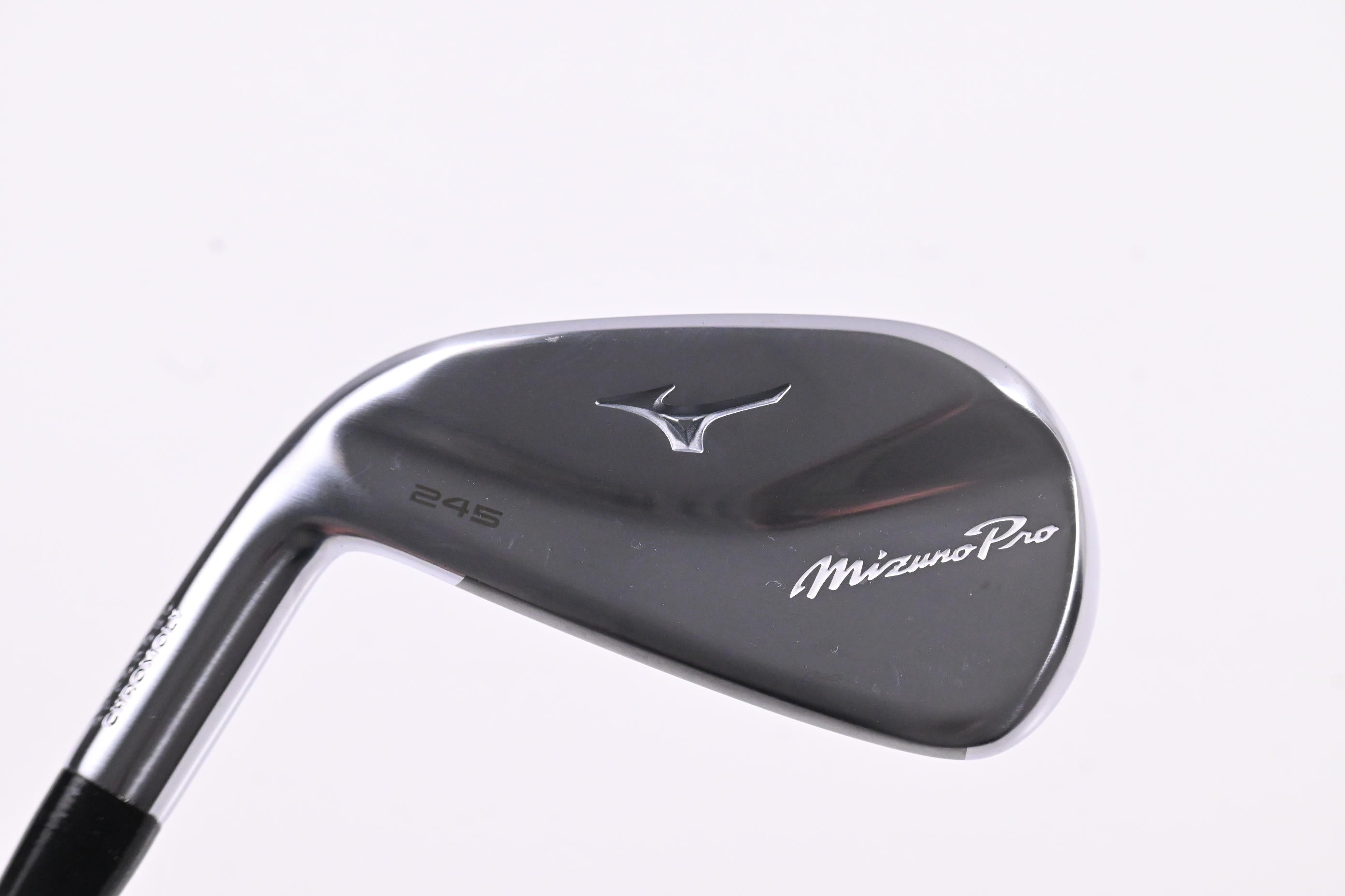 Left Hand Mizuno Pro 245 #4 Iron / 21.5 Degree / Stiff Flex AMT Black S300 Shaft