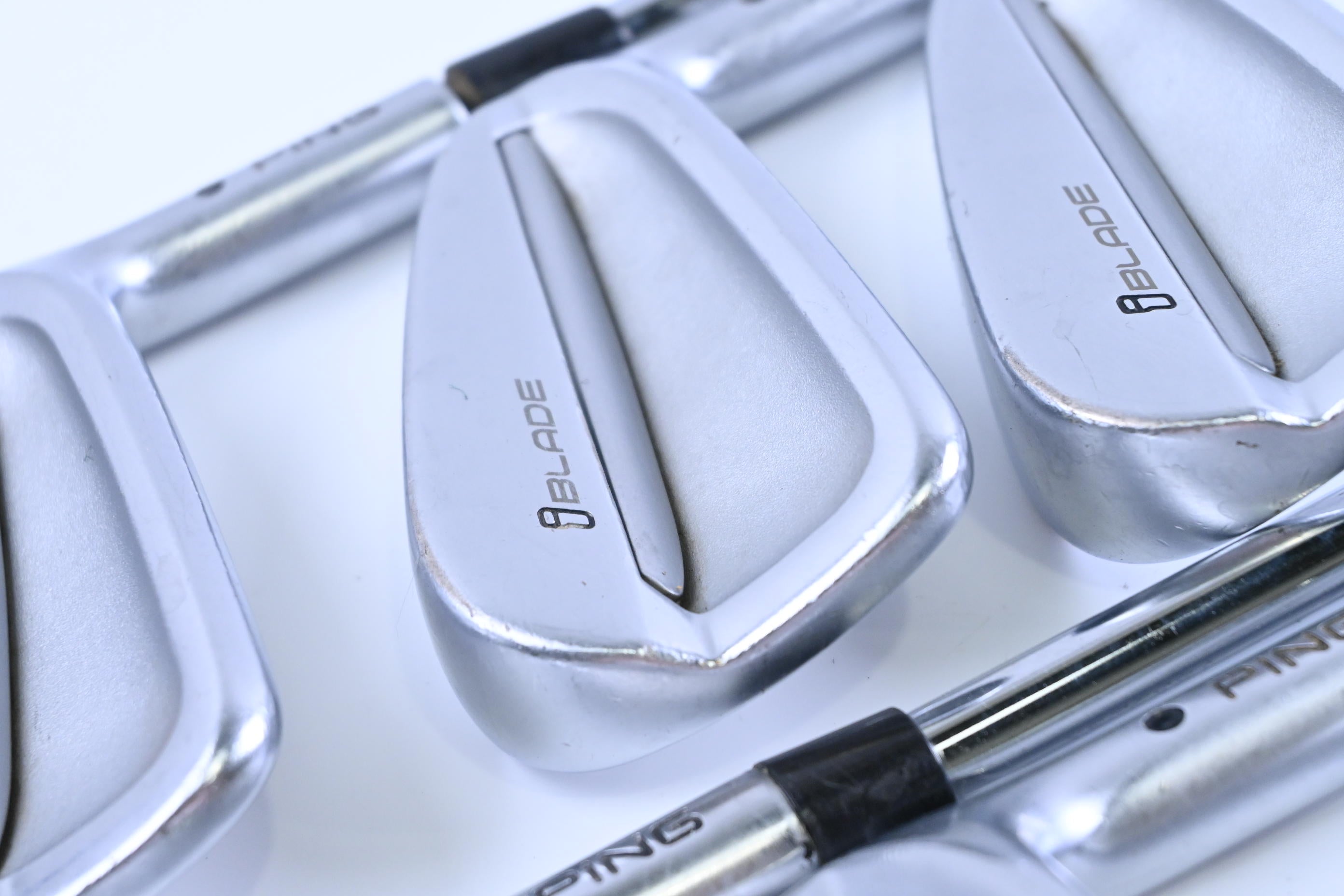 Ping iBlade Irons / 5-PW / Black Dot / Stiff Flex KBS Tour 120 Shafts