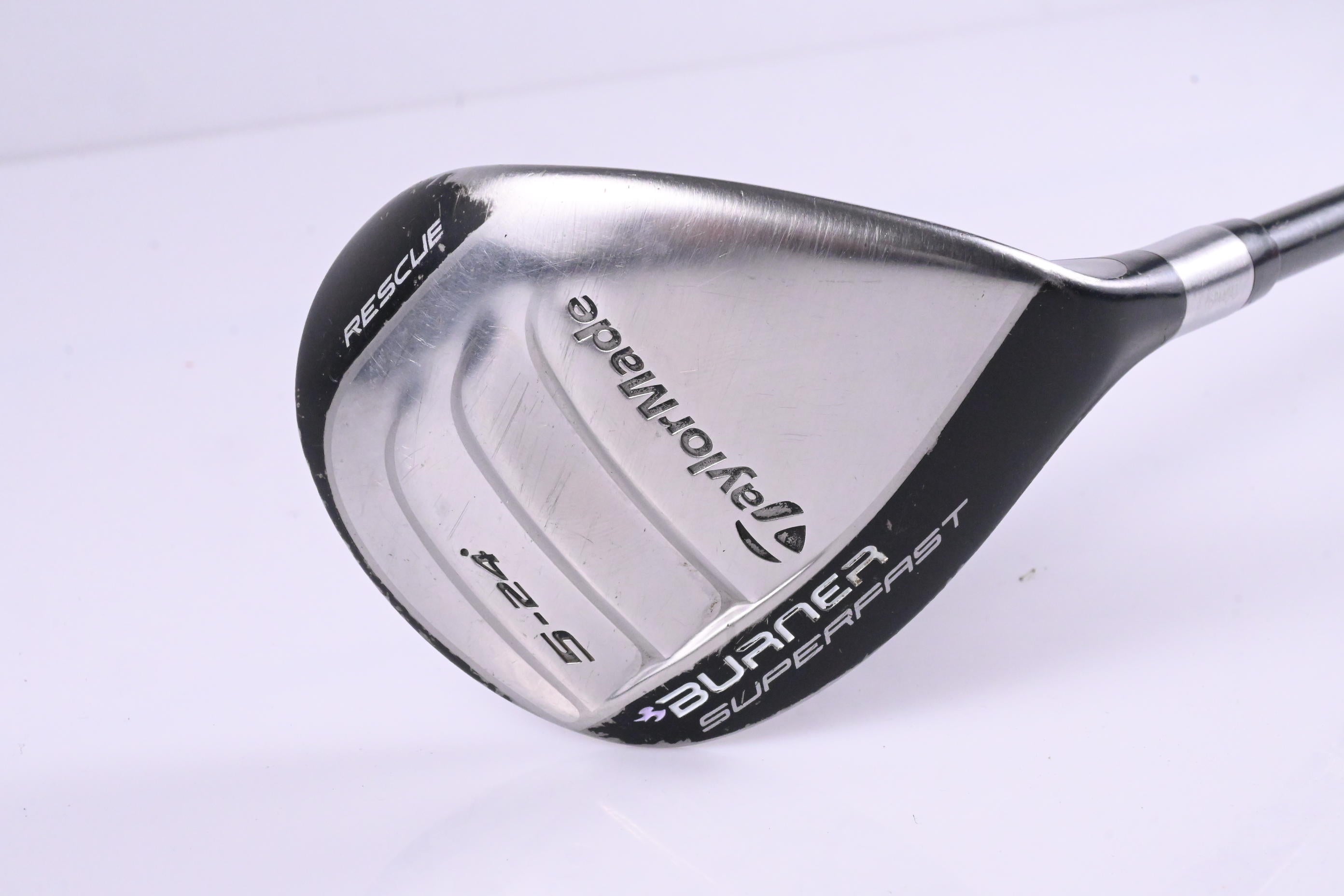 Ladies Taylormade Burner Superfast #5 Hybrid / 24 Degree / Ladies Flex REAX 50