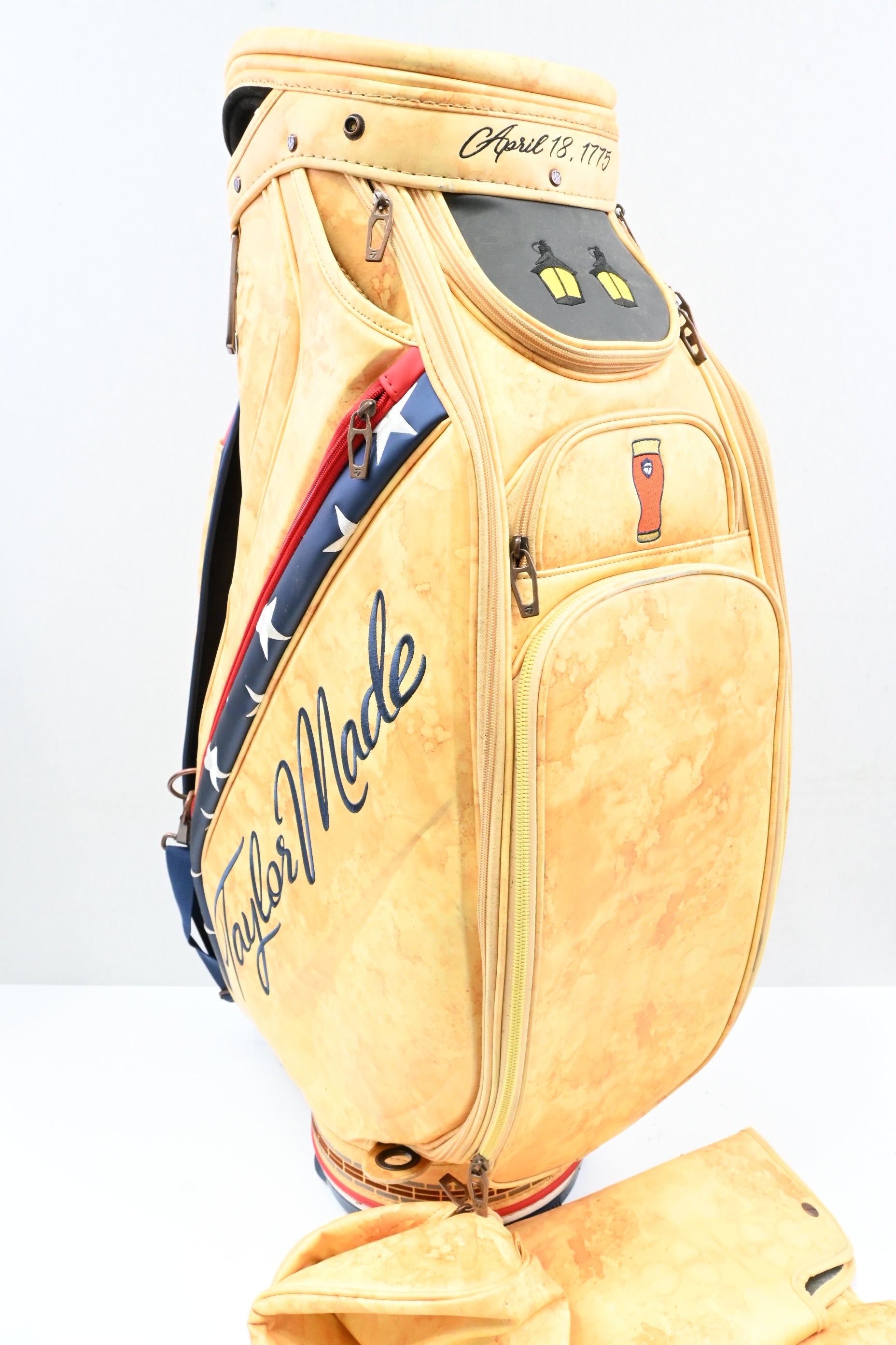 Taylormade US Open 2022 Chestnut Hill Tour Bag / 6-Way / Yellow, Navy