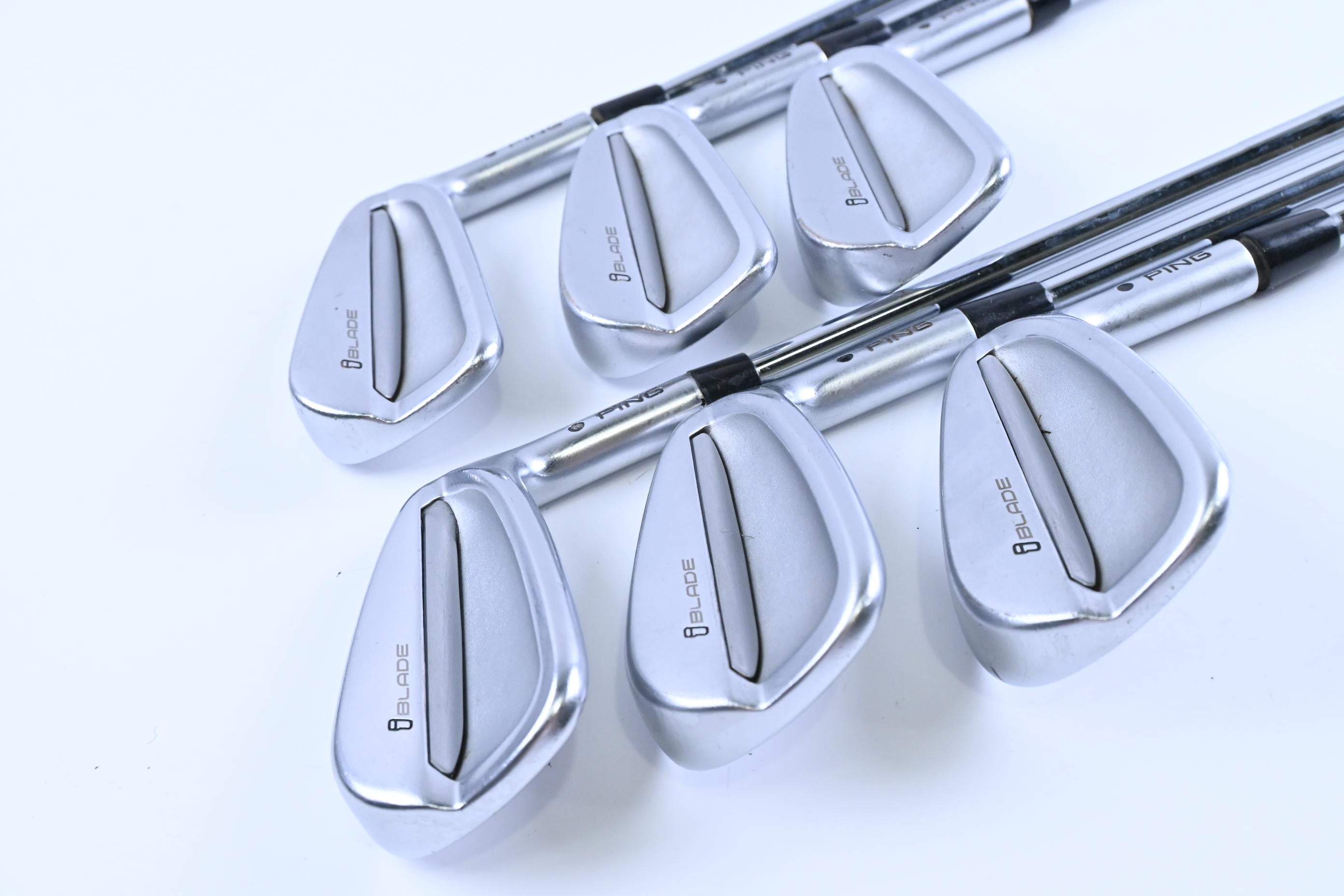 Ping iBlade Irons / 5-PW / Black Dot / Stiff Flex KBS Tour 120 Shafts