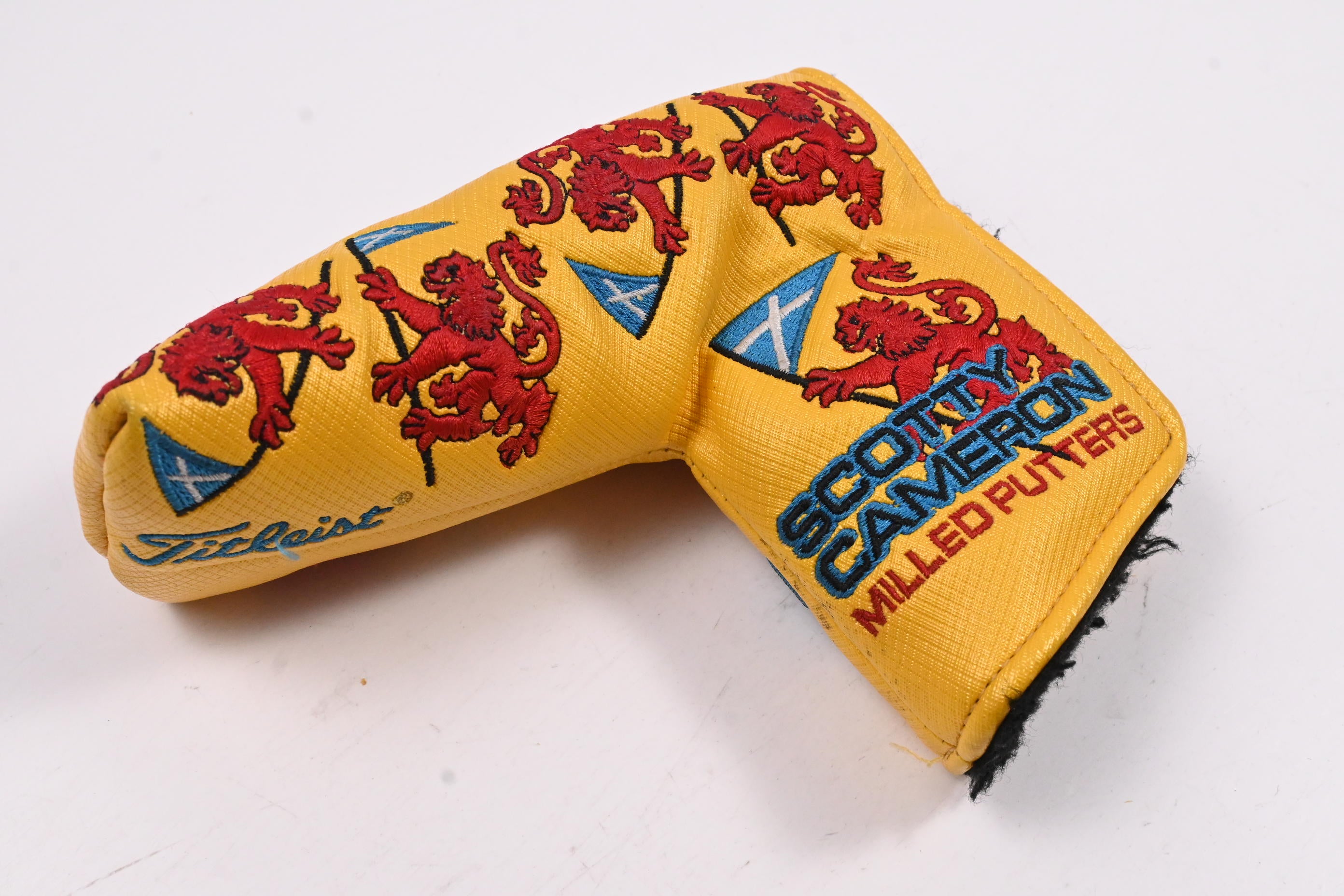 Scotty Cameron 2013 Scottish Royal Lion / Putter Headcover / Blade / Yellow