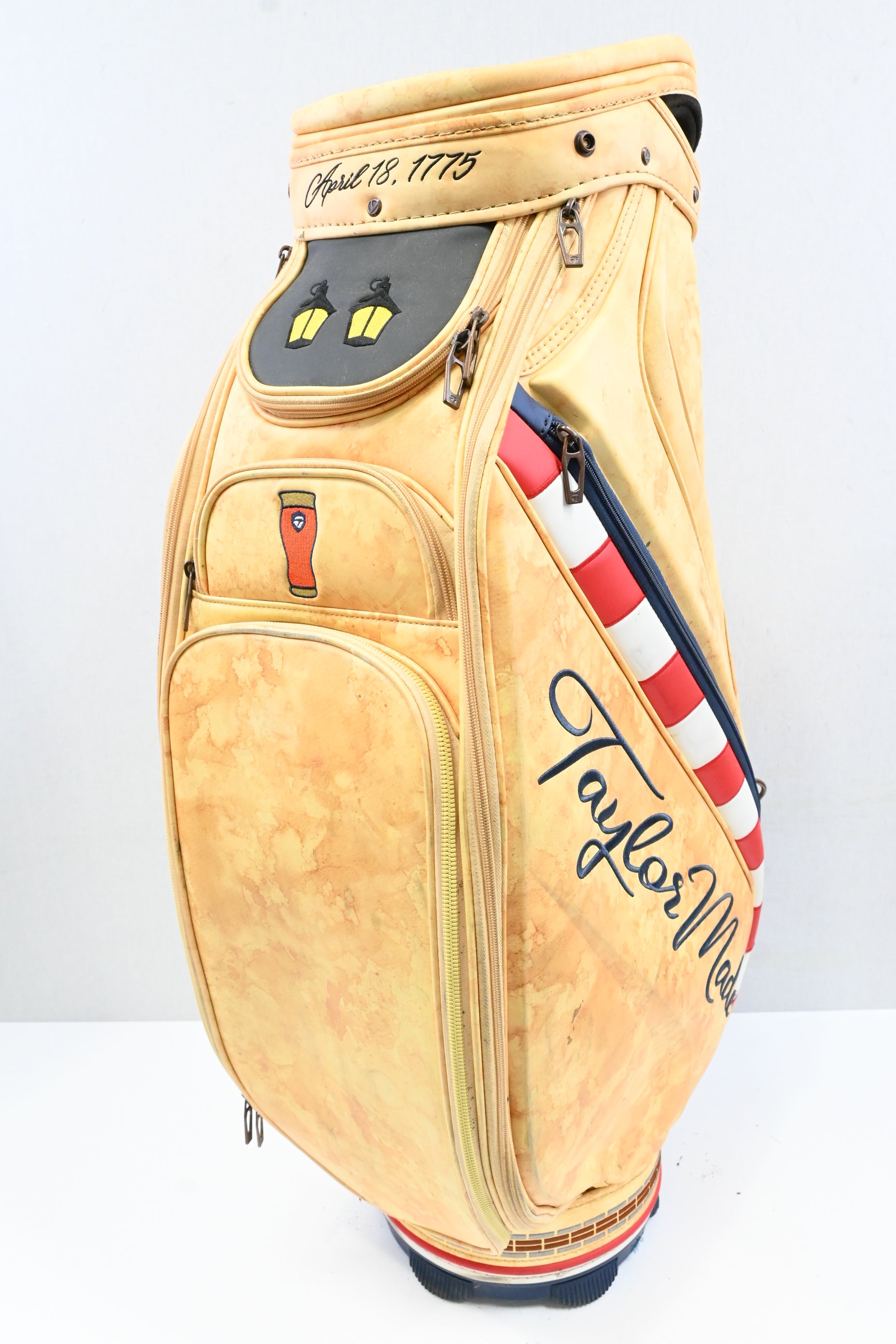 Taylormade US Open 2022 Chestnut Hill Tour Bag / 6-Way / Yellow, Navy