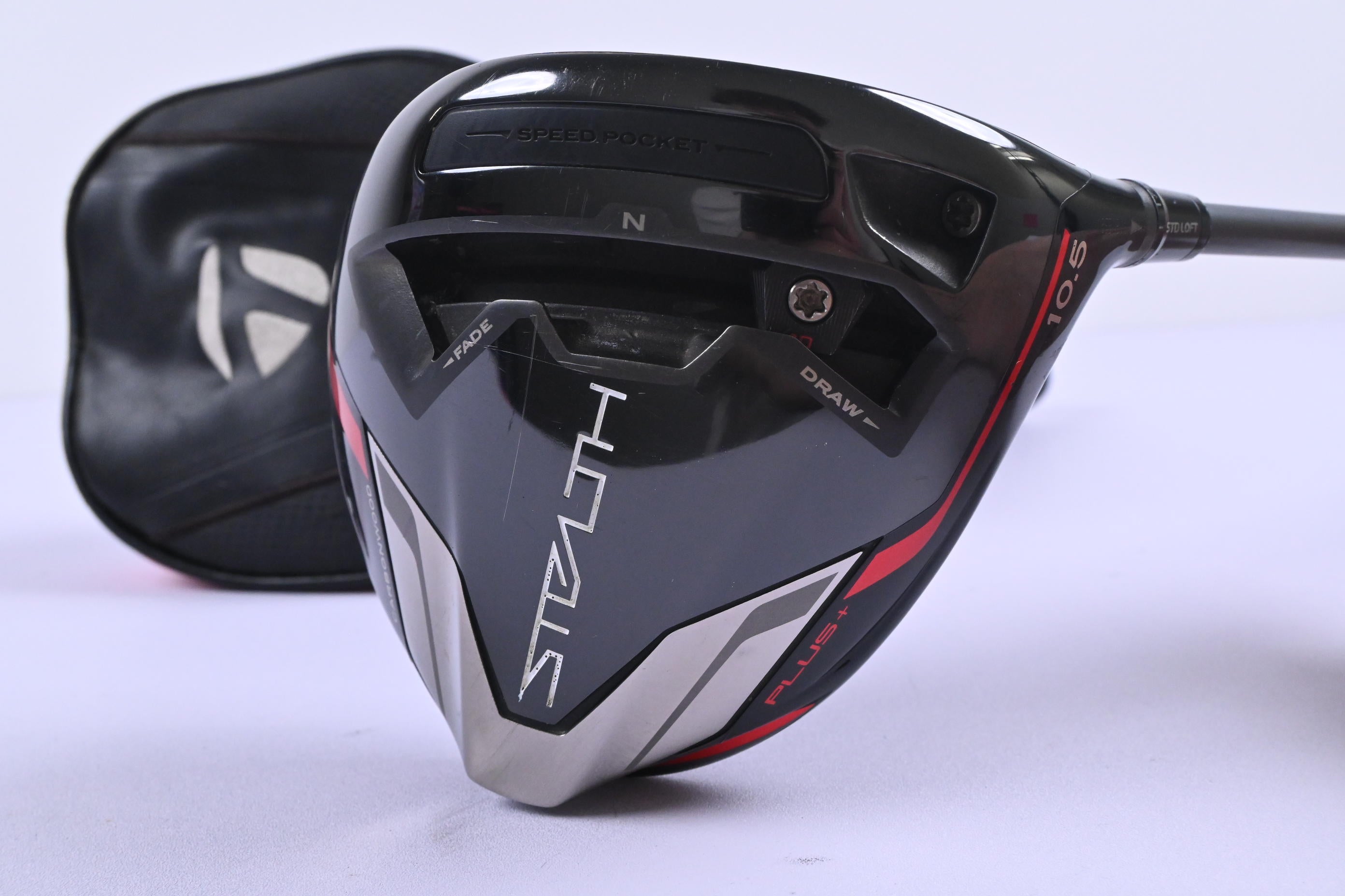 Taylormade Stealth Plus Driver / 10.5 Degree / Stiff Flex HZRDUS Smoke 70 Shaft