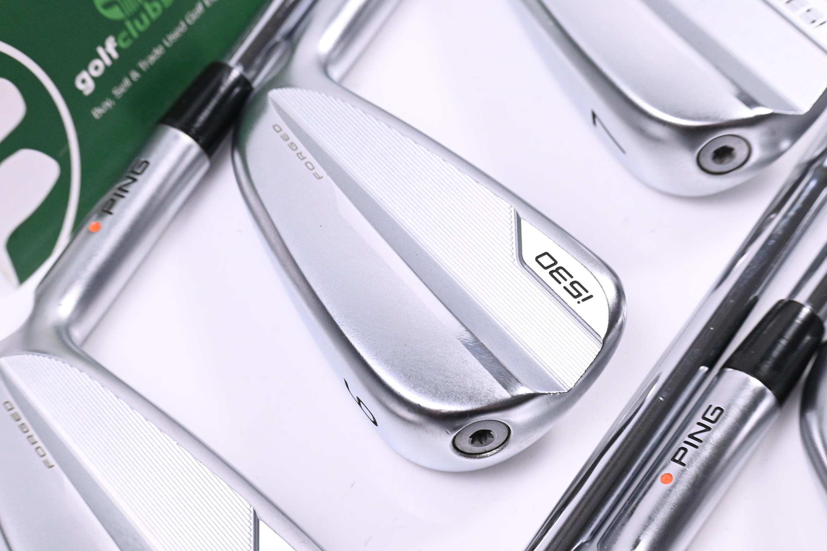 Ping i530 Irons / 5-PW+GW / Orange Dot / X-Flex Dynamic Gold Mid 115