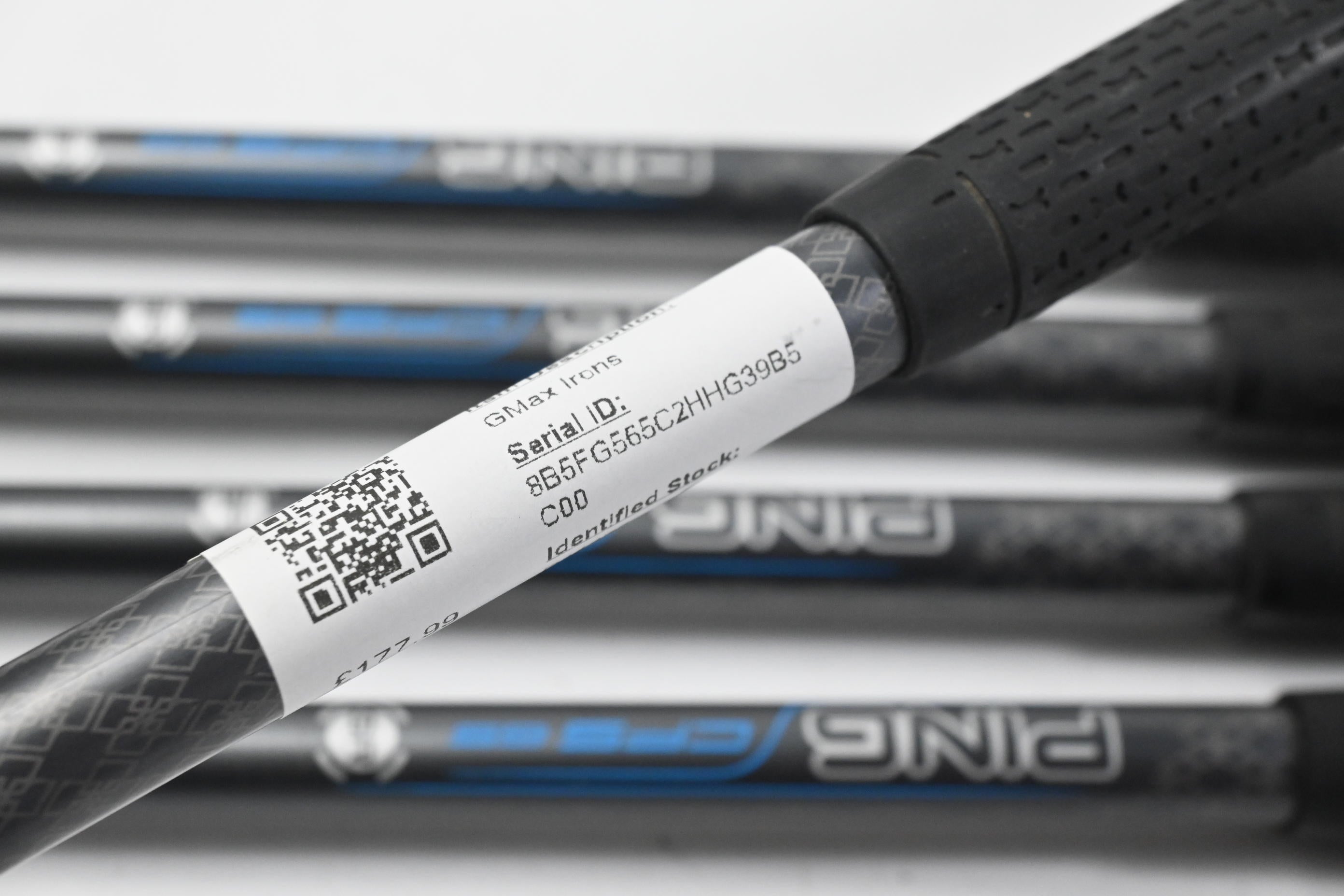 Ping GMax Irons / 7-PW+SW / Black Dot / Senior Flex Ping CFS 65 Shafts