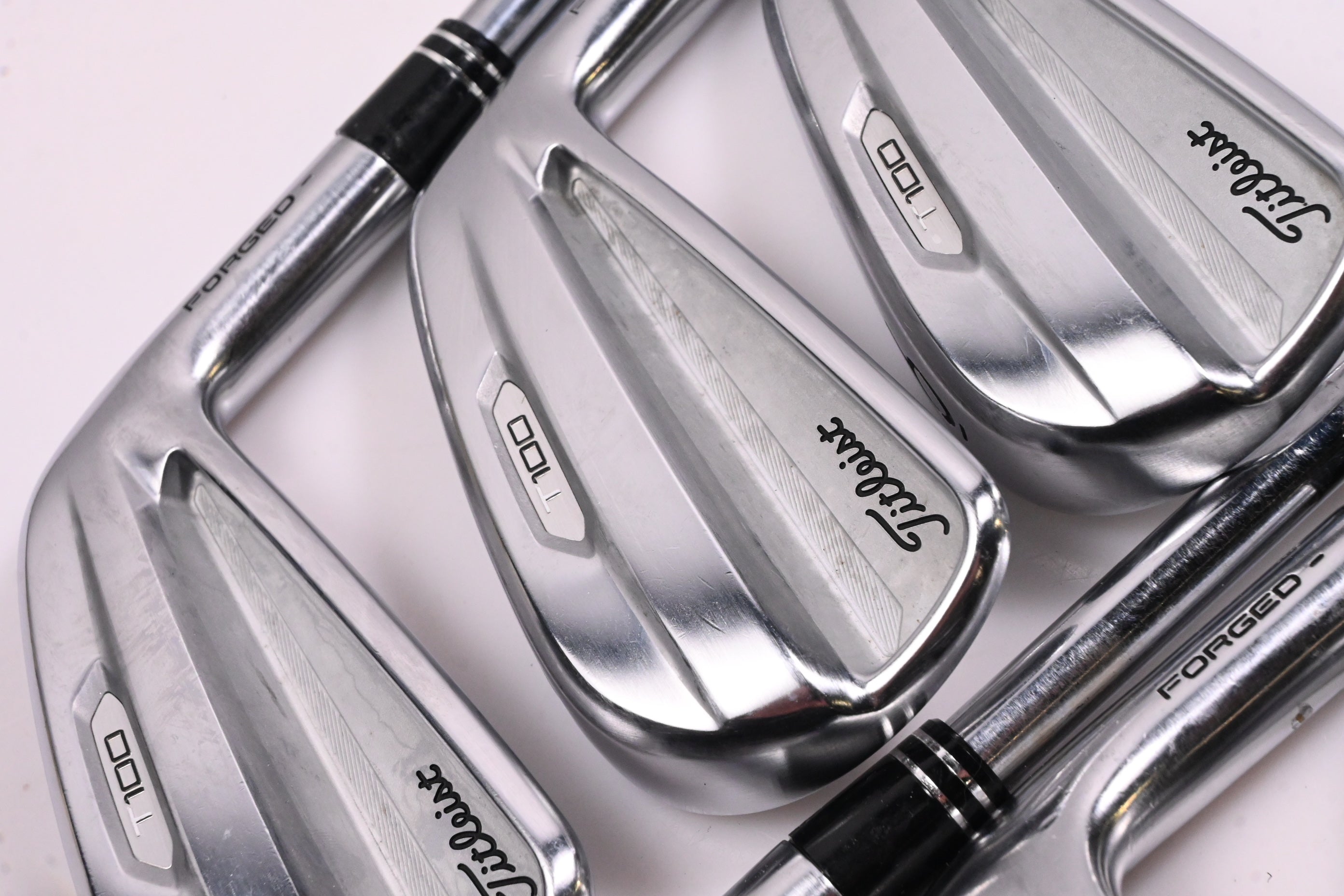 Titleist T100 2021 Irons / 4-9i / Stiff Flex Ping Shafts