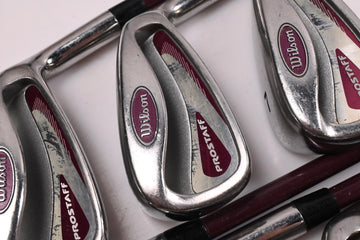 Ladies Wilson Prostaff Irons / 5-PW+SW / Ladies Flex Wilson Ultralite Shafts