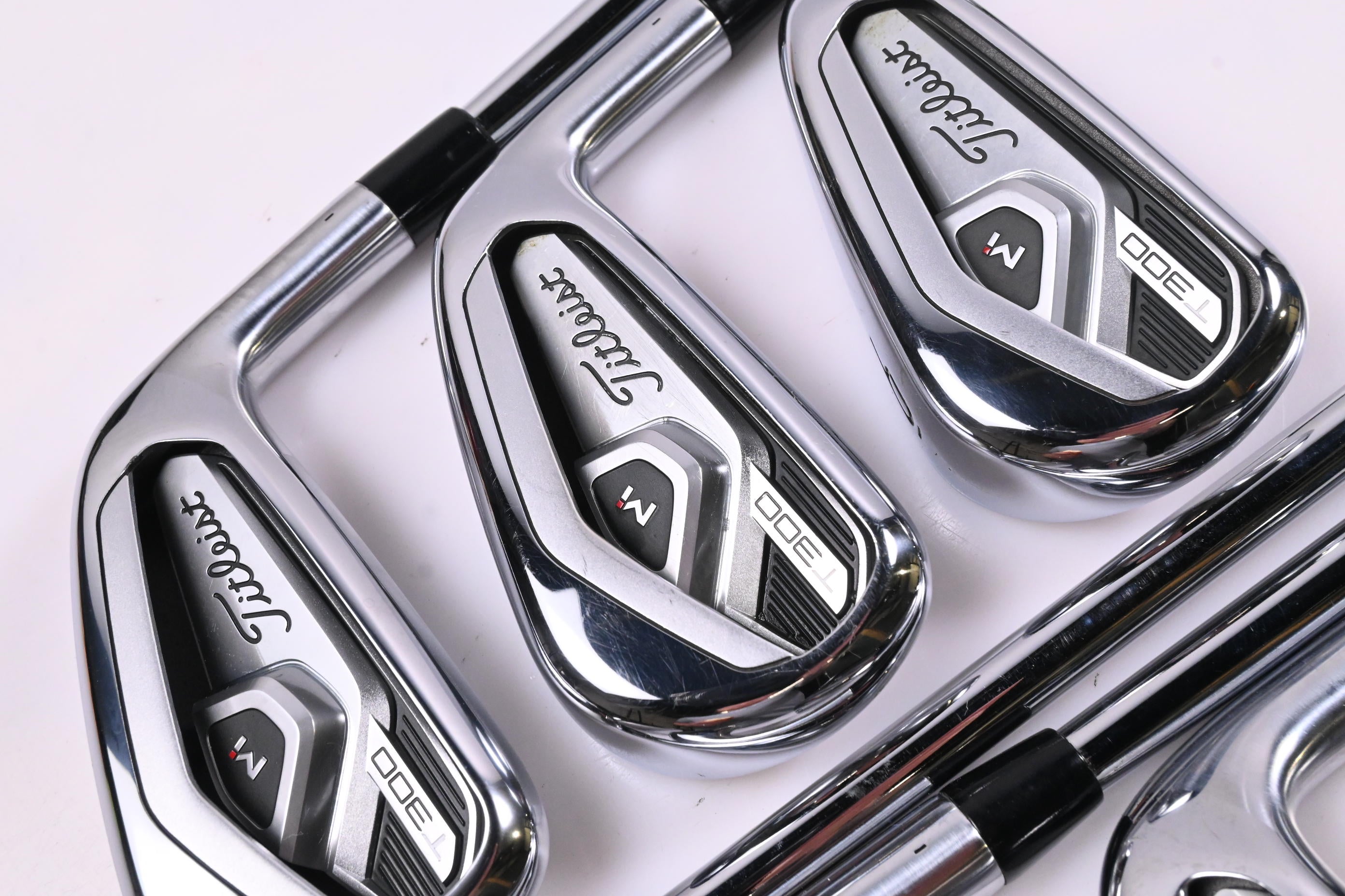 Titleist T300 2021 Irons / 4-PW / Stiff Flex KBS $-Taper 120 Shafts