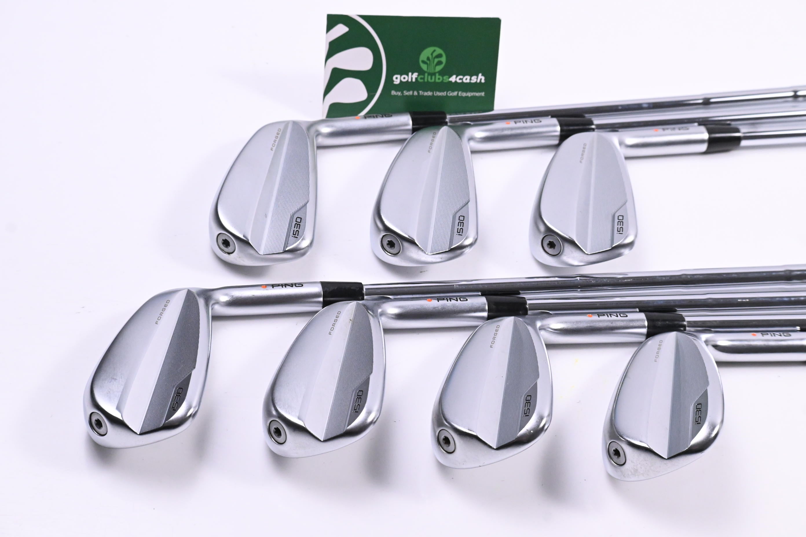 Ping i530 Irons / 5-PW+GW / Orange Dot / X-Flex Dynamic Gold Mid 115