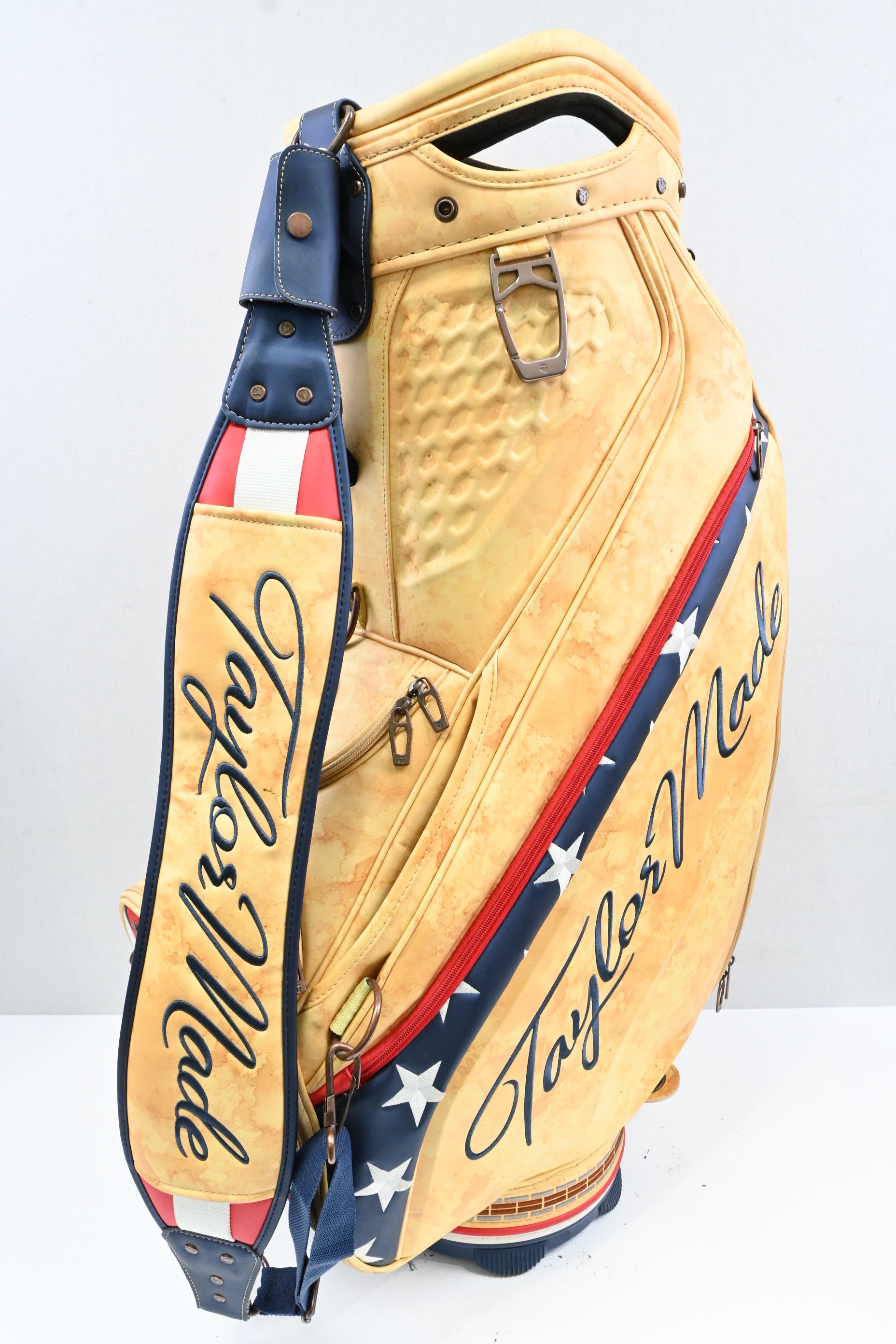 Taylormade US Open 2022 Chestnut Hill Tour Bag / 6-Way / Yellow, Navy