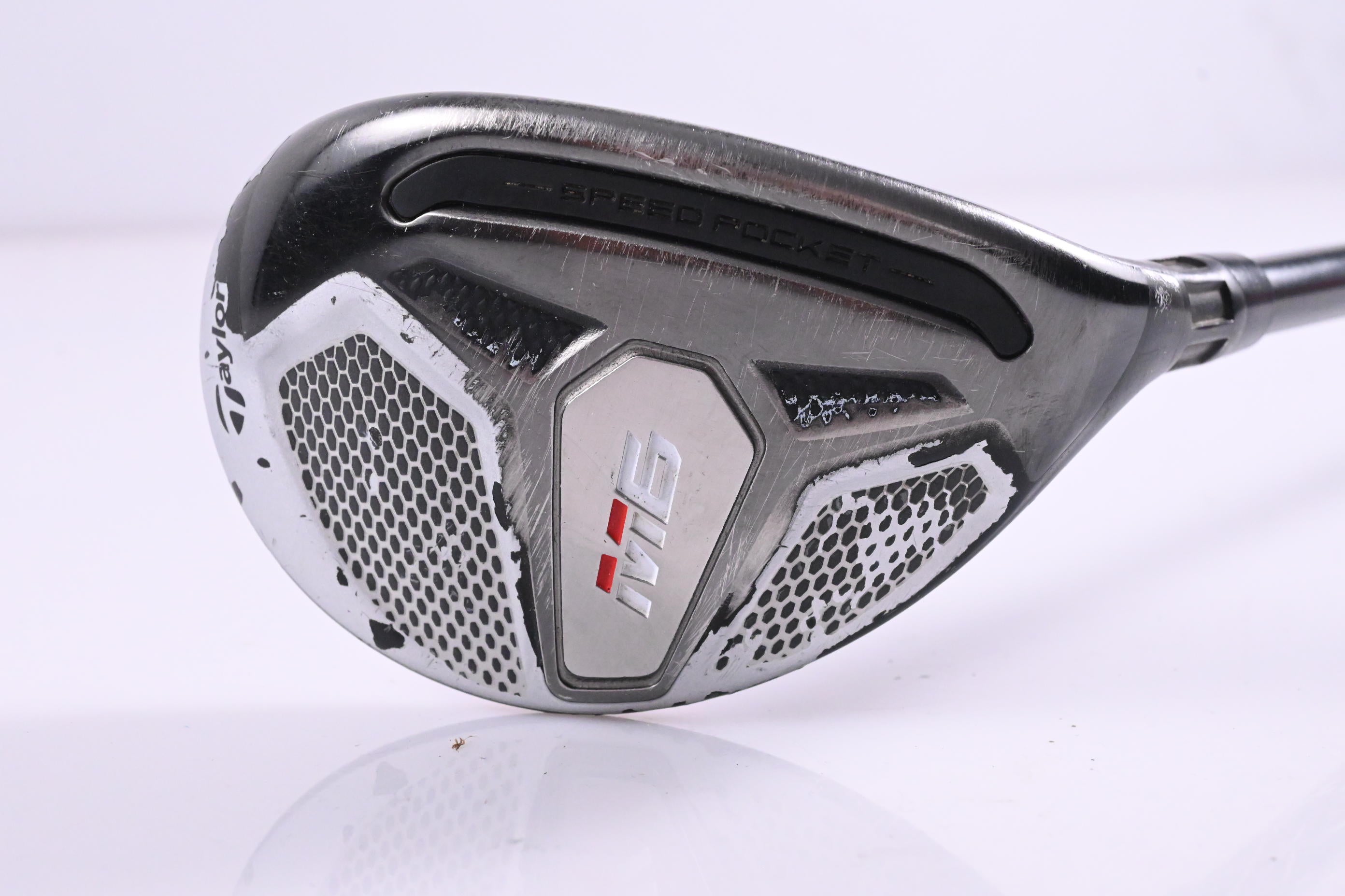 Taylormade M6 #4 Hybrid / 22 Degree / Regular Flex Atmos Orange 6 Shaft