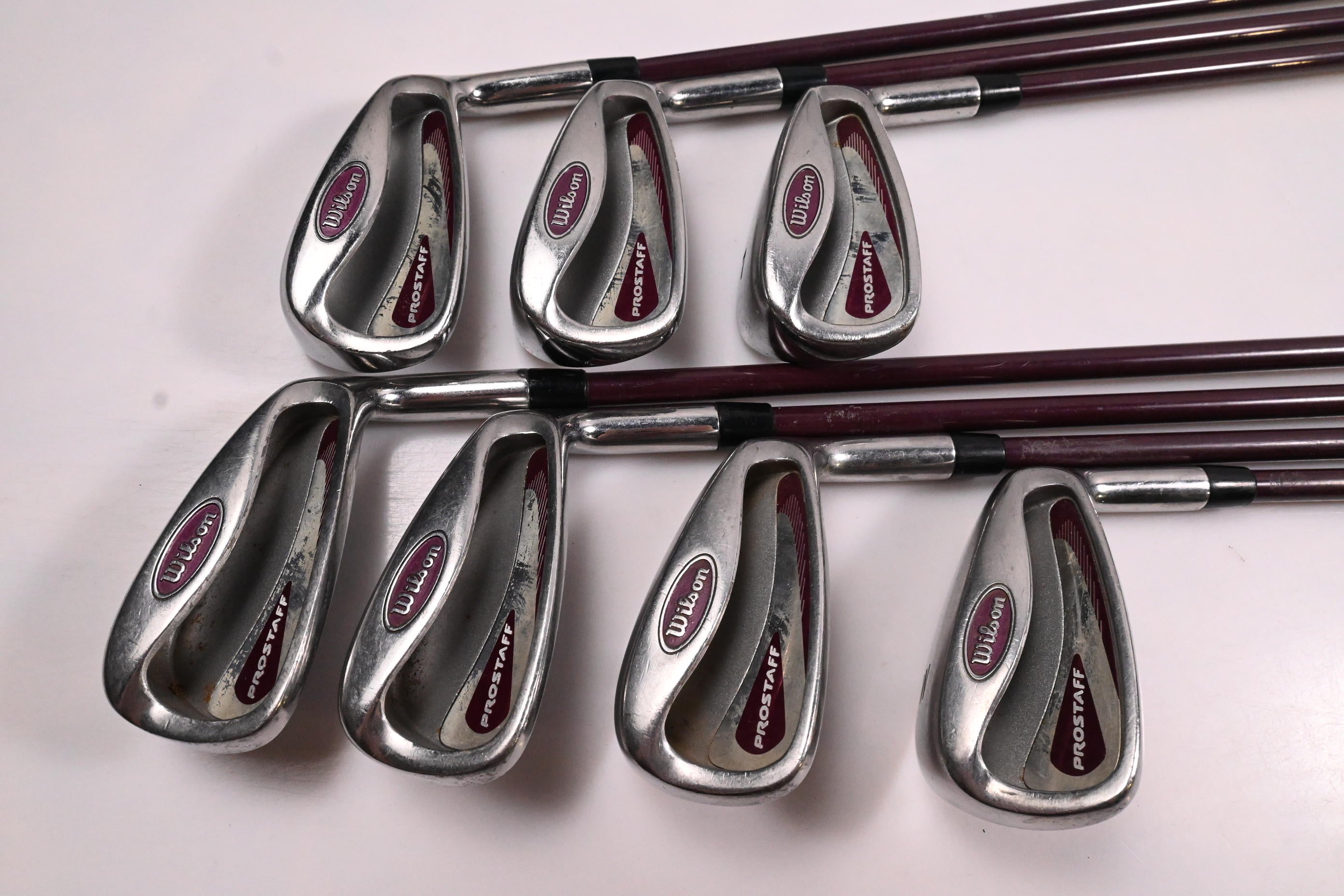 Ladies Wilson Prostaff Irons / 5-PW+SW / Ladies Flex Wilson Ultralite Shafts