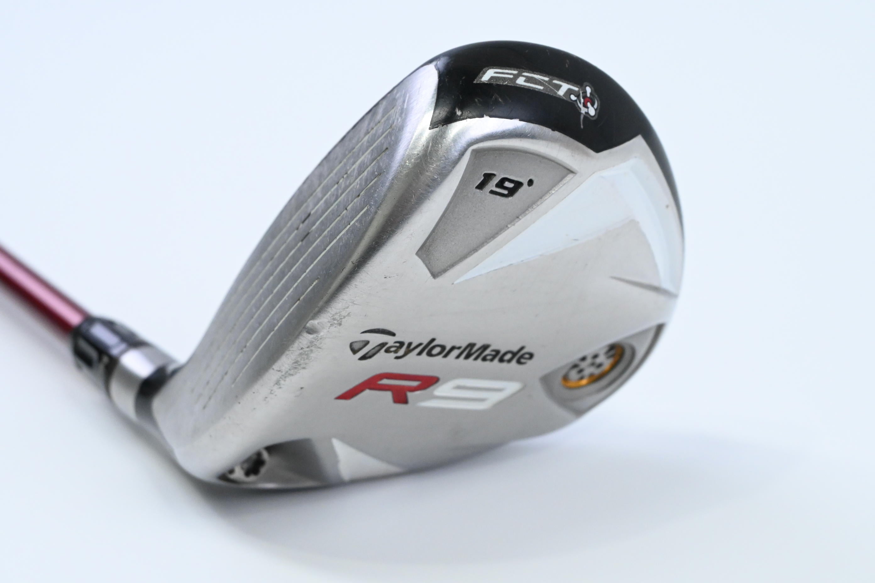 Left Hand Taylormade R9 #5 Wood / 19 Degree / Stiff Flex Fujikura Motore 70
