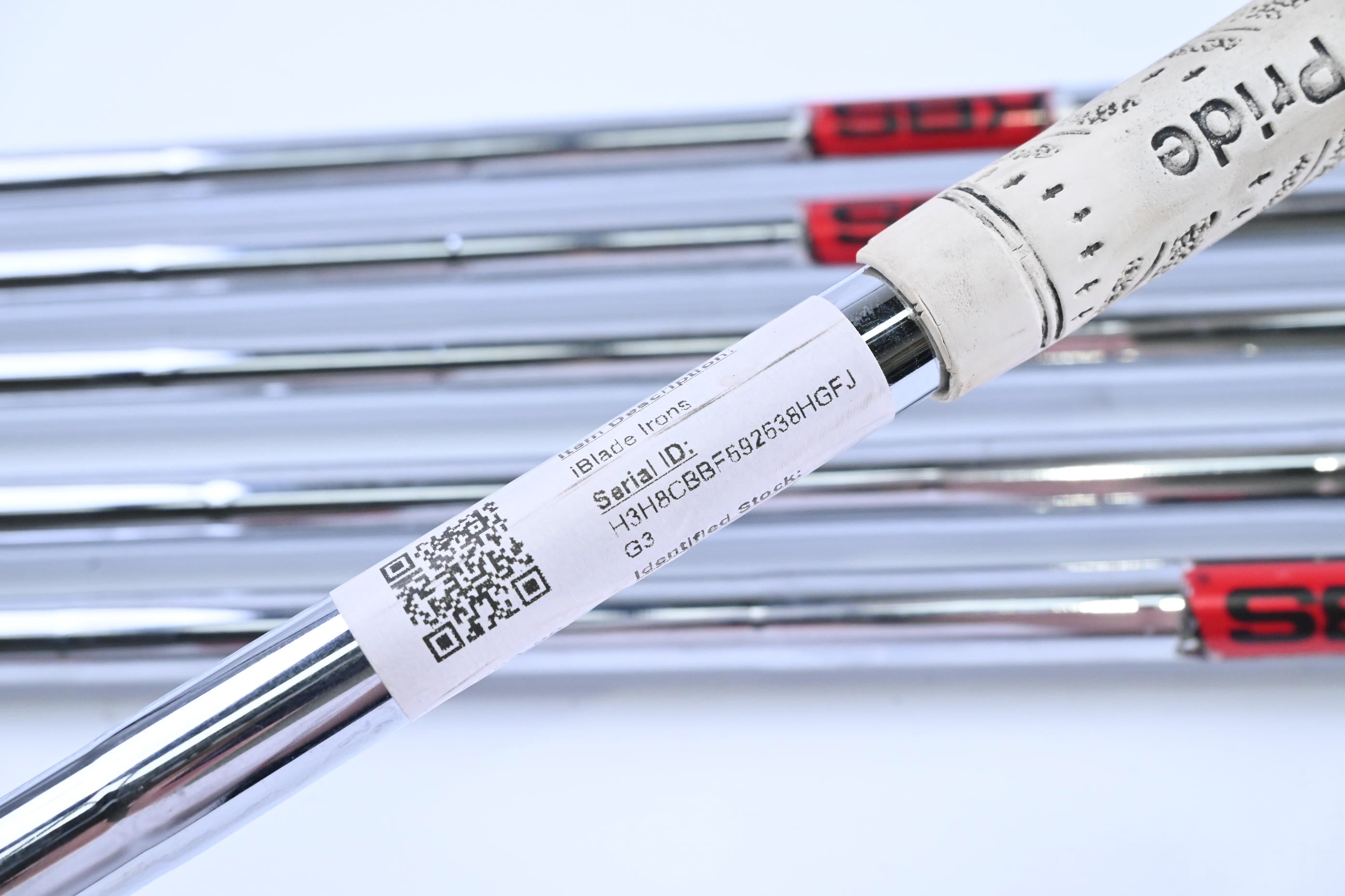 Ping iBlade Irons / 5-PW / Black Dot / Stiff Flex KBS Tour 120 Shafts