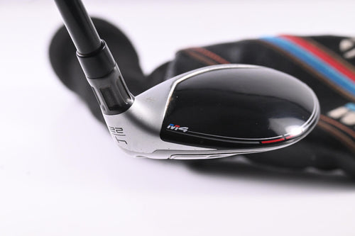 Taylormade M4 #4 Hybrid / 22 Degree / Regular Flex Atmos Red 6 Shaft
