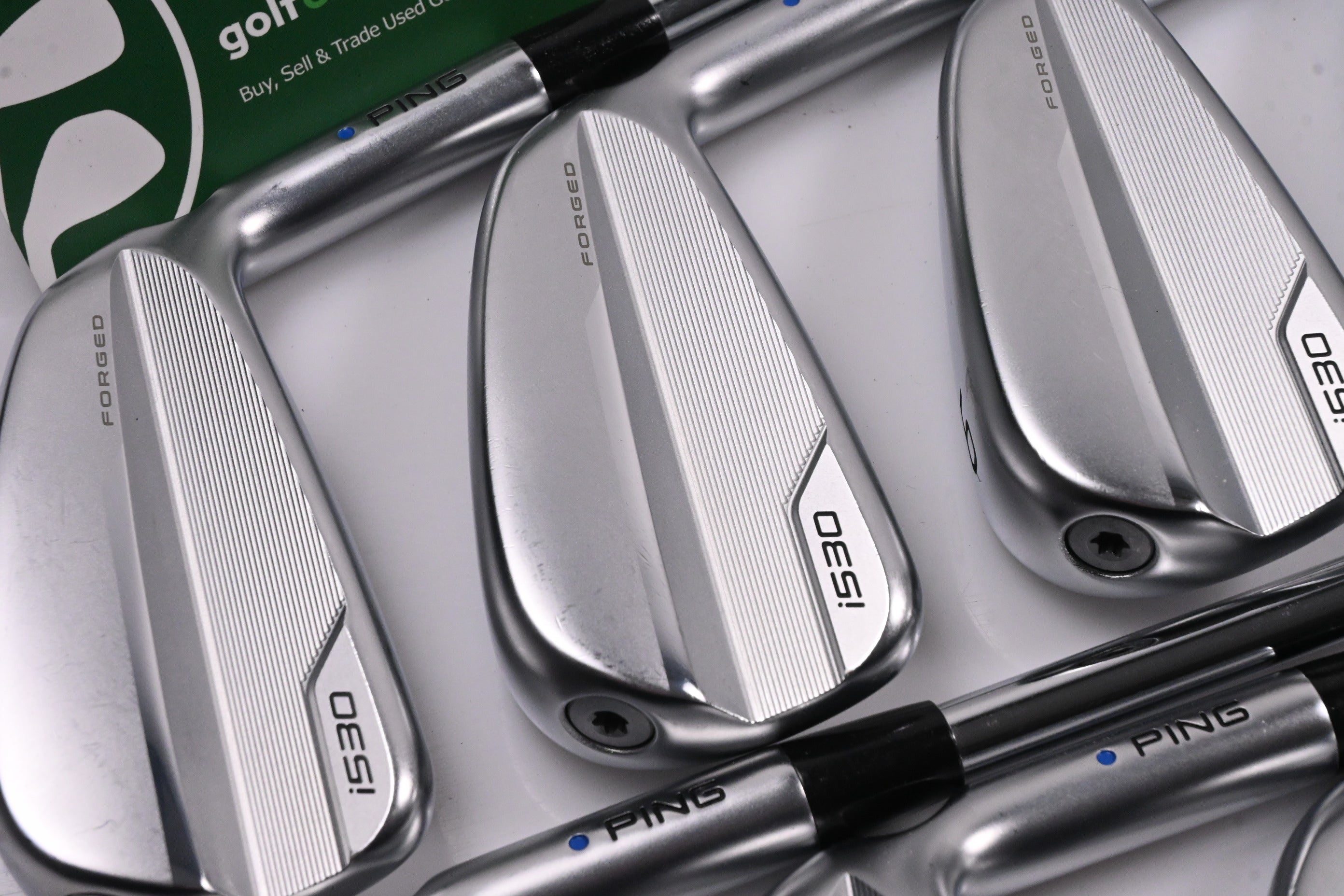 Set De Fers De Golf Ping I530 4-PW (7 Fers) - Blue Dot (1° Upright), Shafts N.S.Pro Modus3 Tour 120 - Reconditionné
