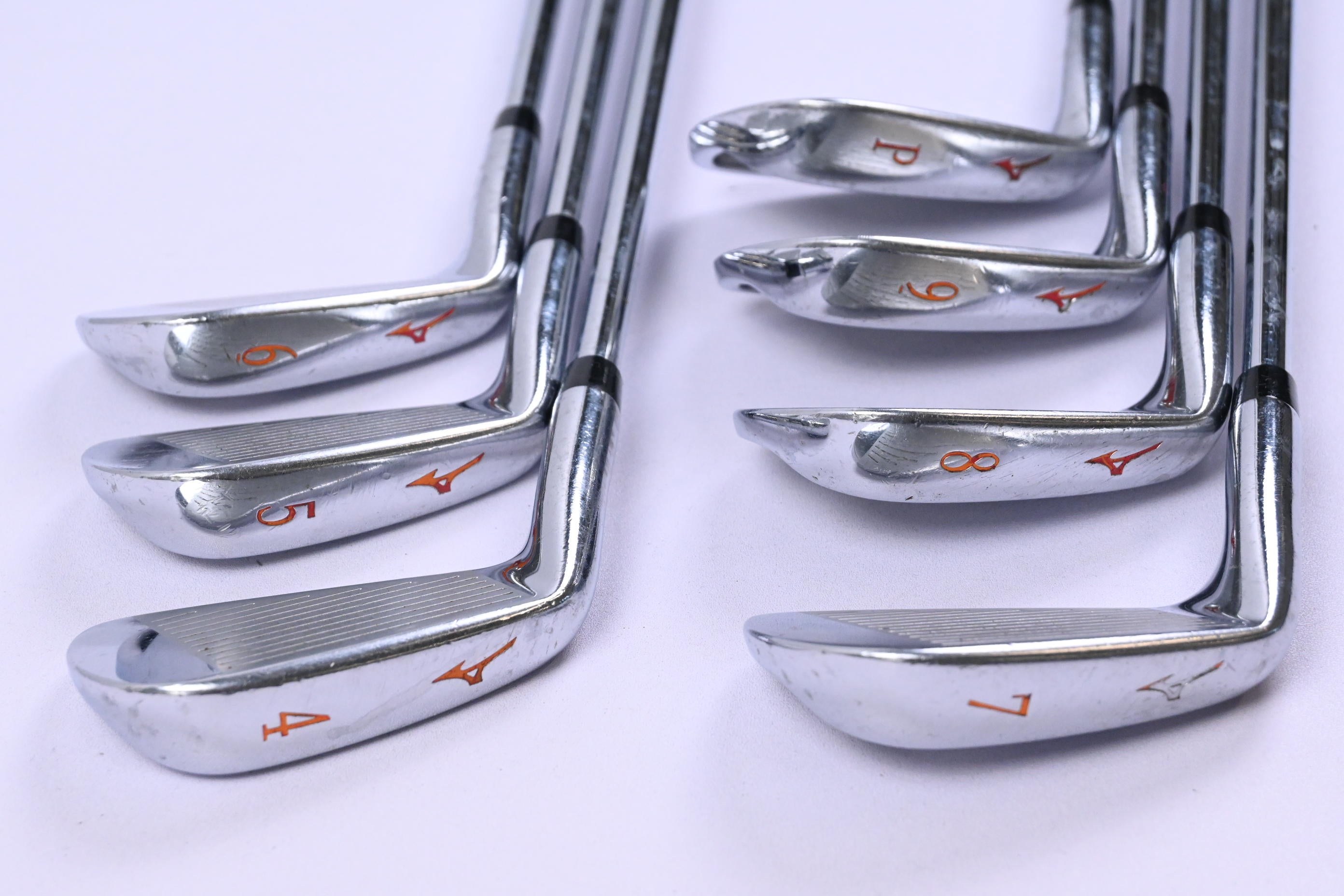 Mizuno MP-52 Irons / 4-PW / Stiff Flex Project X Rifle Shafts
