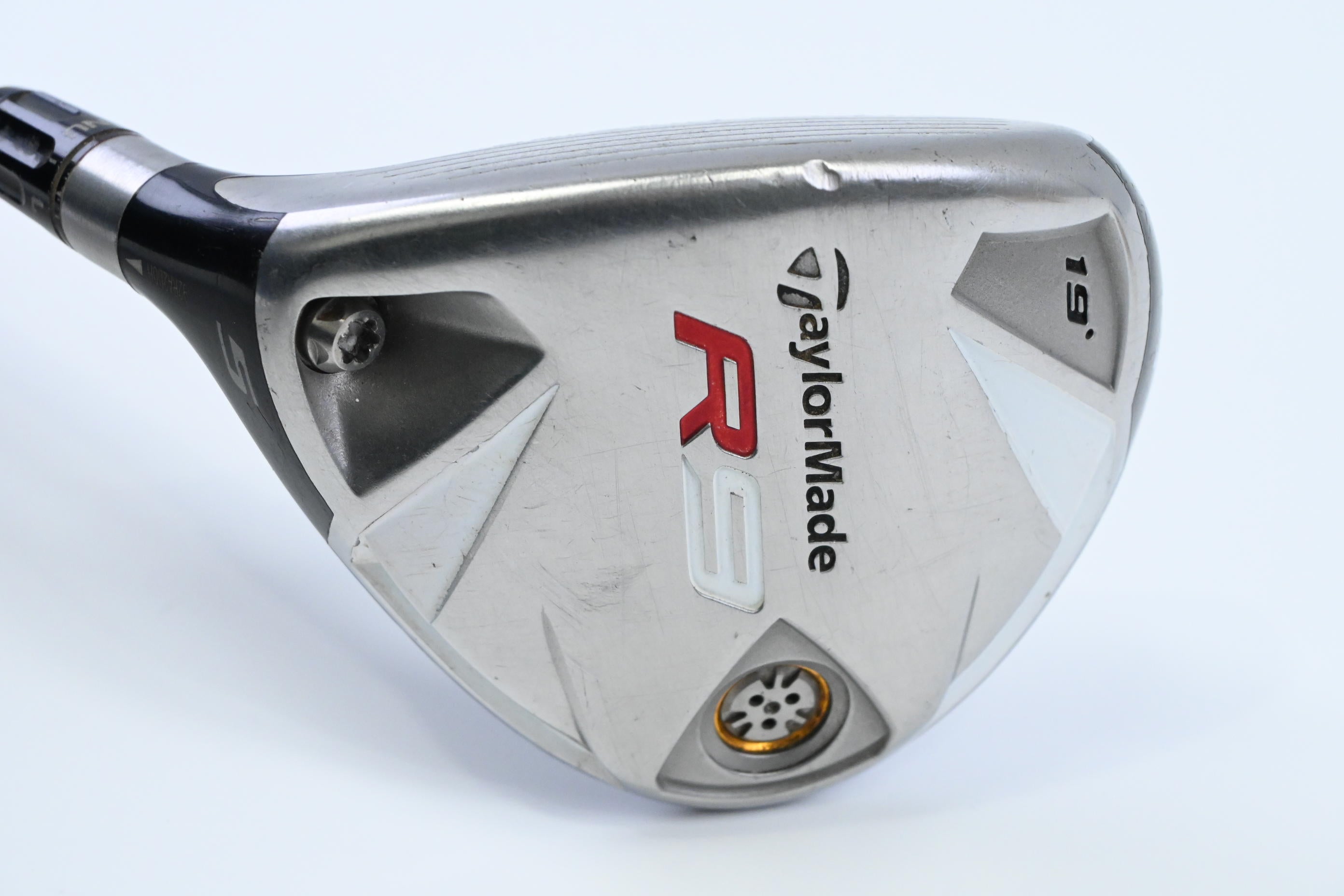 Left Hand Taylormade R9 #5 Wood / 19 Degree / Stiff Flex Fujikura Motore 70