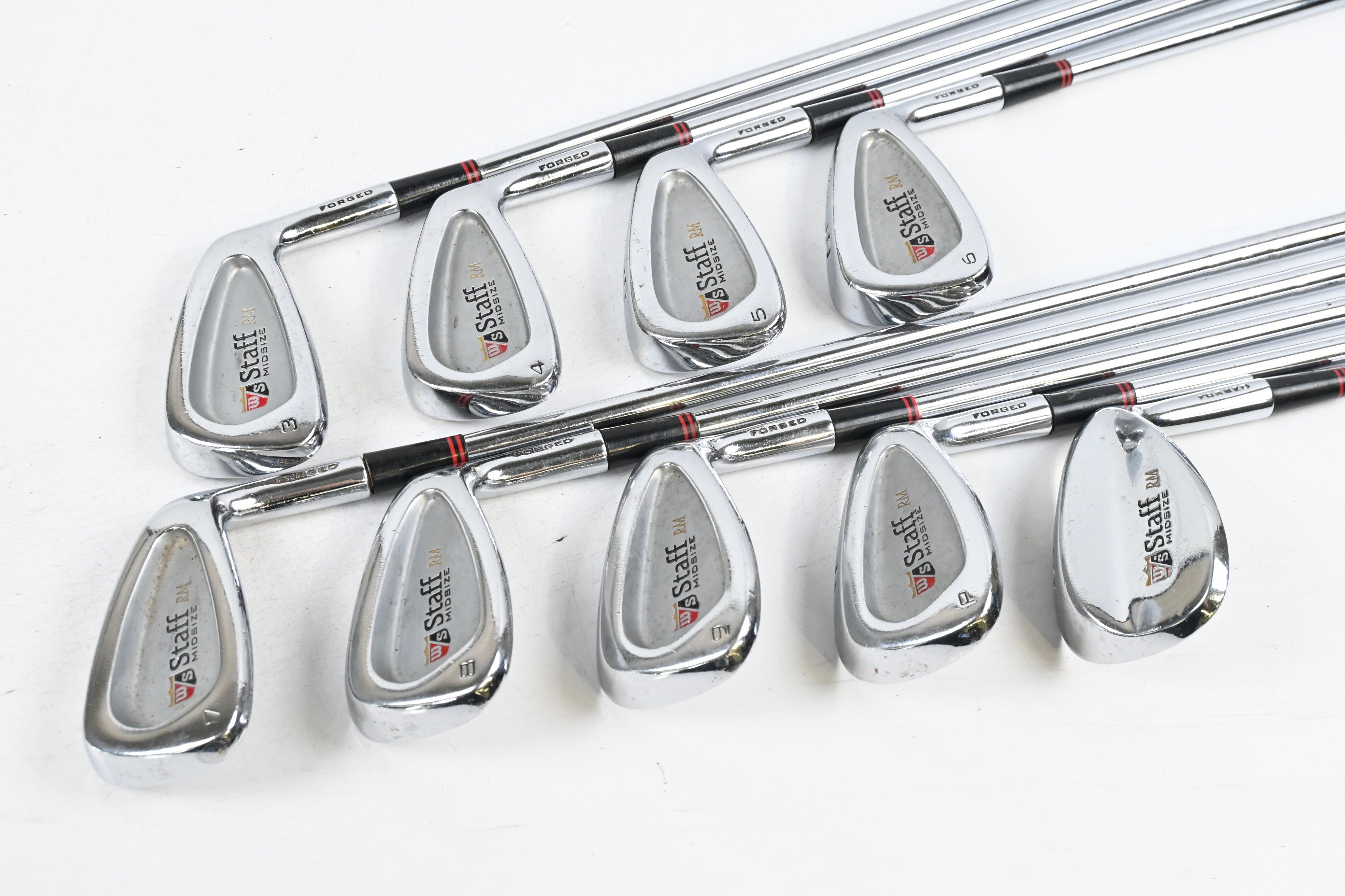 Wilson RM Forged Irons / 3-PW+SW / Regular Flex Fire Stick Shafts
