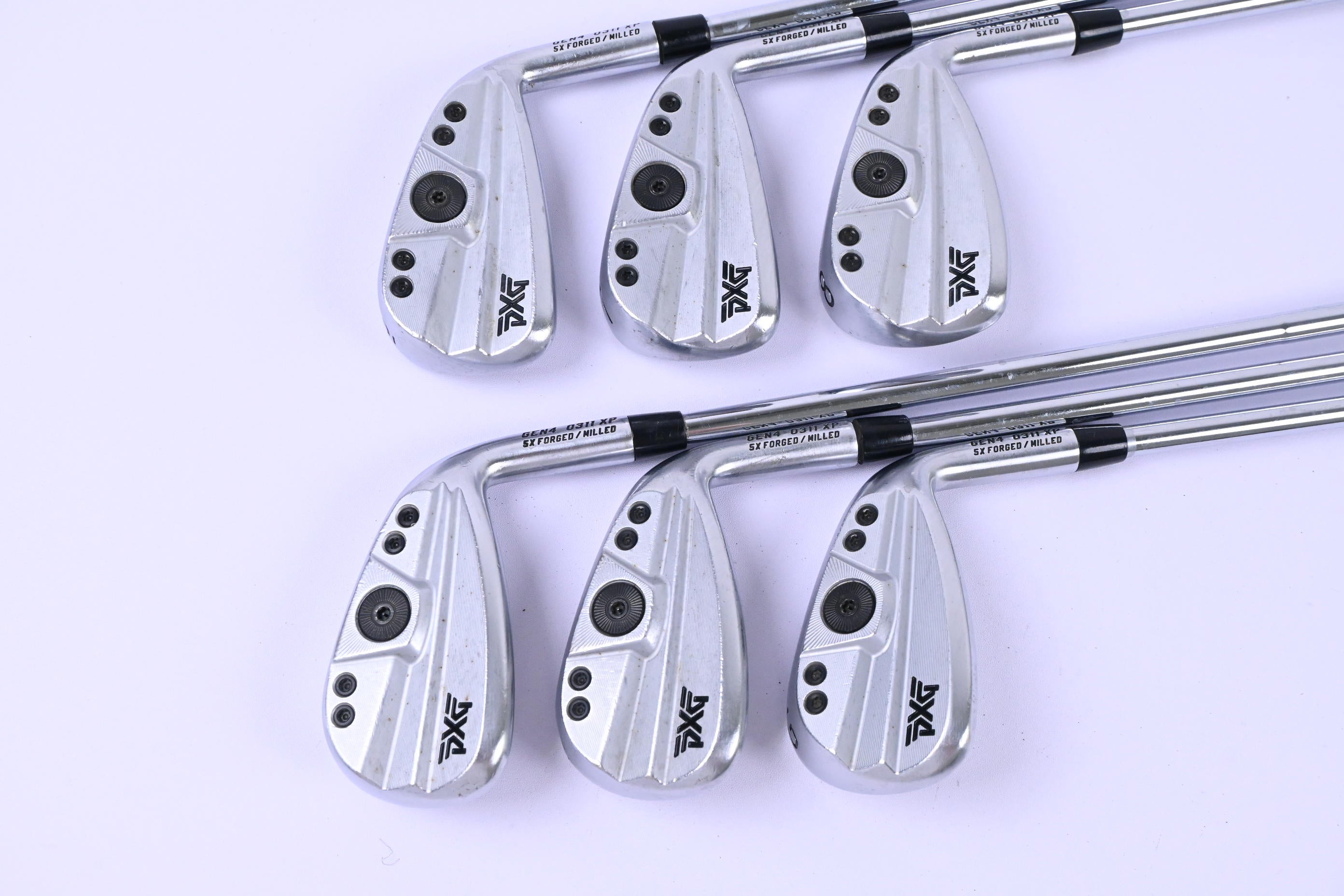 PXG 0311 XP Gen4 Irons / 6-PW+GW / Stiff Flex True Temper Elevate MPH Shaft