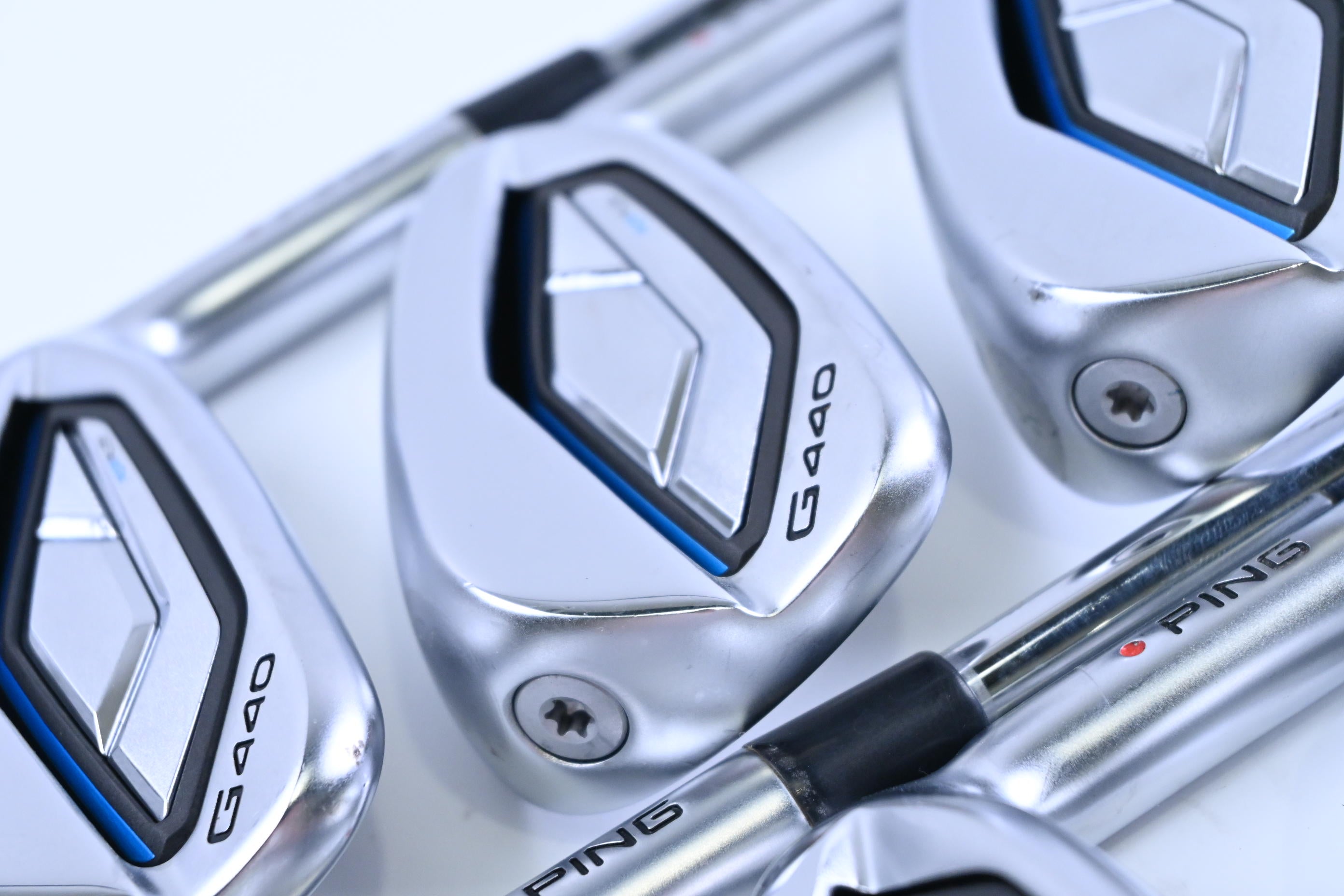 Ping G440 Irons / 7-PW+UW+52° / Regular Flex Project X LZ 115 Shafts
