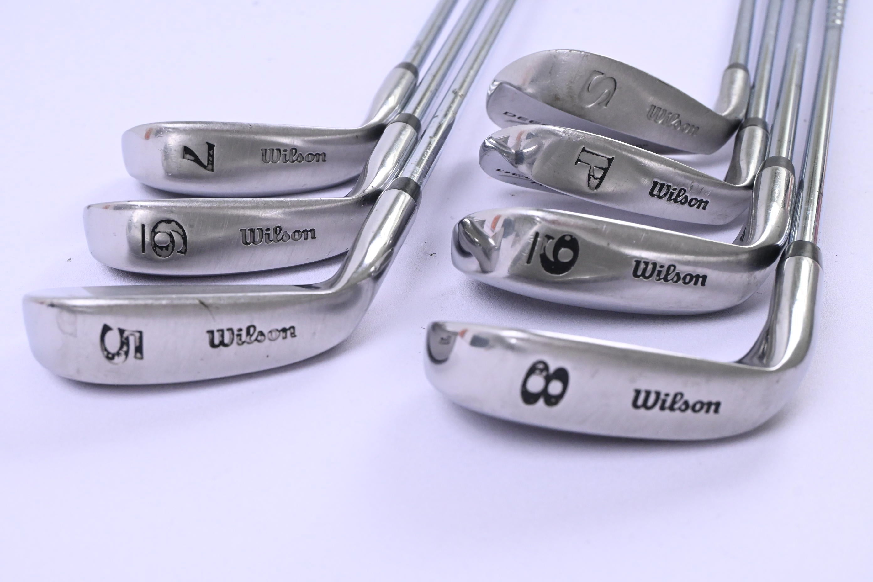 Wilson Deep Red Irons / 5-PW+SW / Regular Flex True Temper Deep Red Shafts