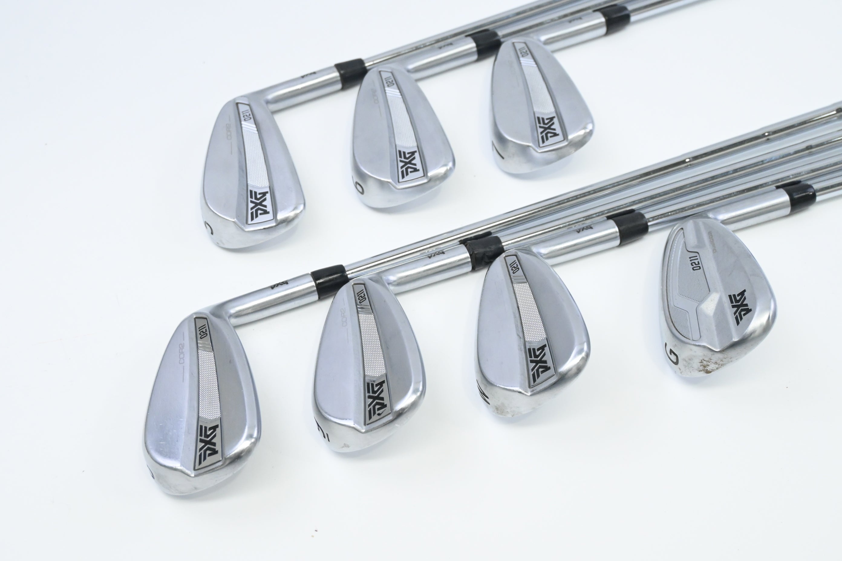 PXG 0211 Cor2 Irons / 5-PW+GW / Stiff Flex Elevate Tour Shafts