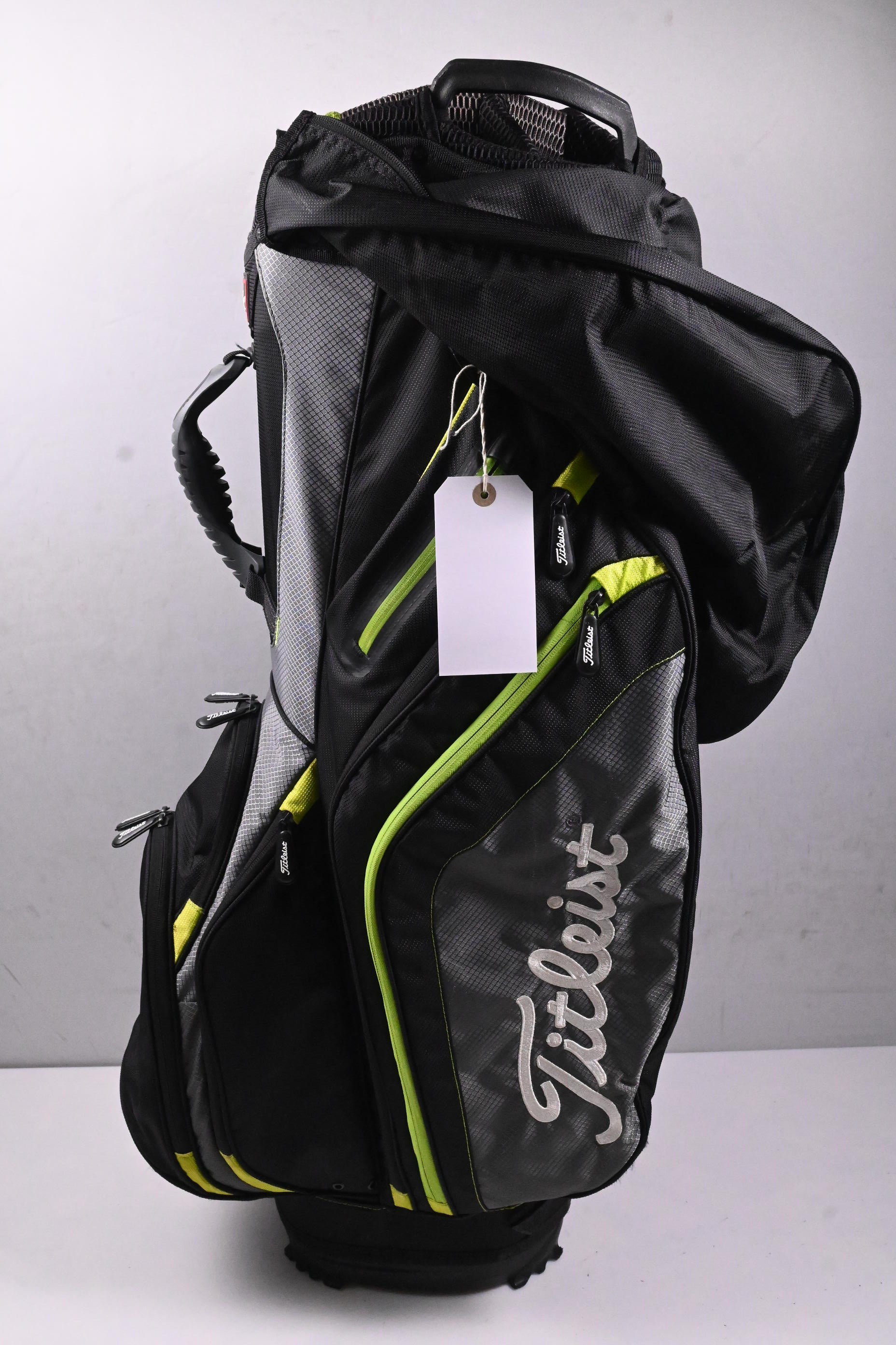 Titleist Cart Bag / 14-Way Divider / Black, Grey