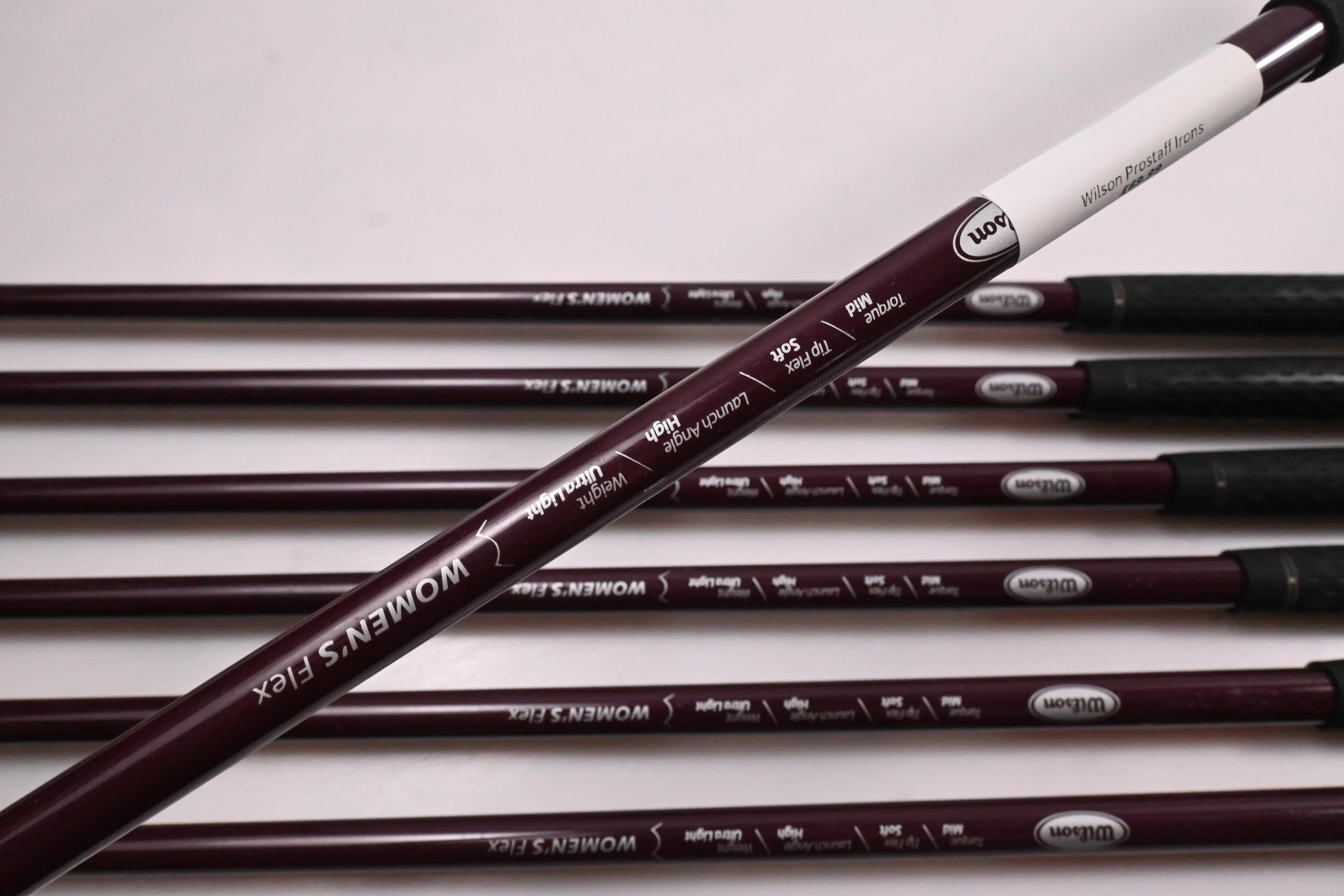 Ladies Wilson Prostaff Irons / 5-PW+SW / Ladies Flex Wilson Ultralite Shafts