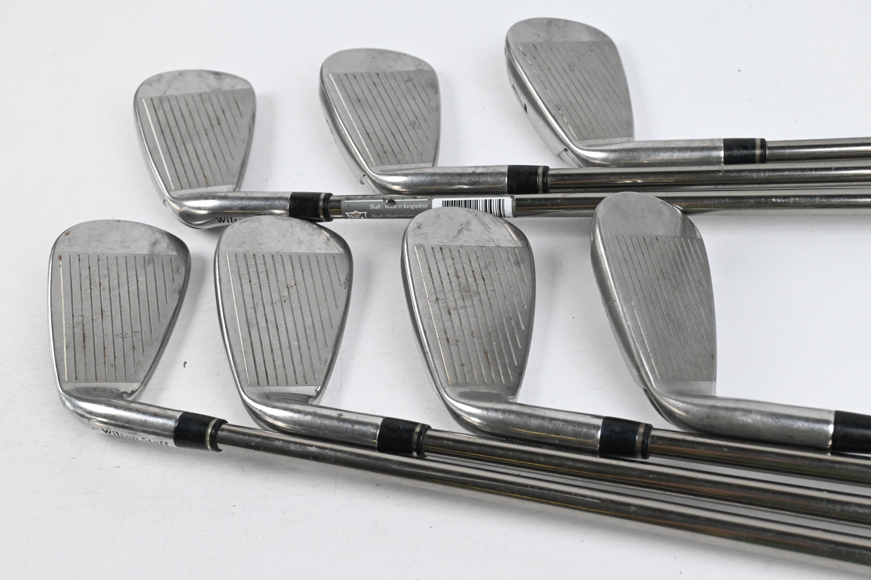 Wilson D200 Irons / 5-PW+SW / Regular Flex UST Mamiya Elements Chrome Shafts