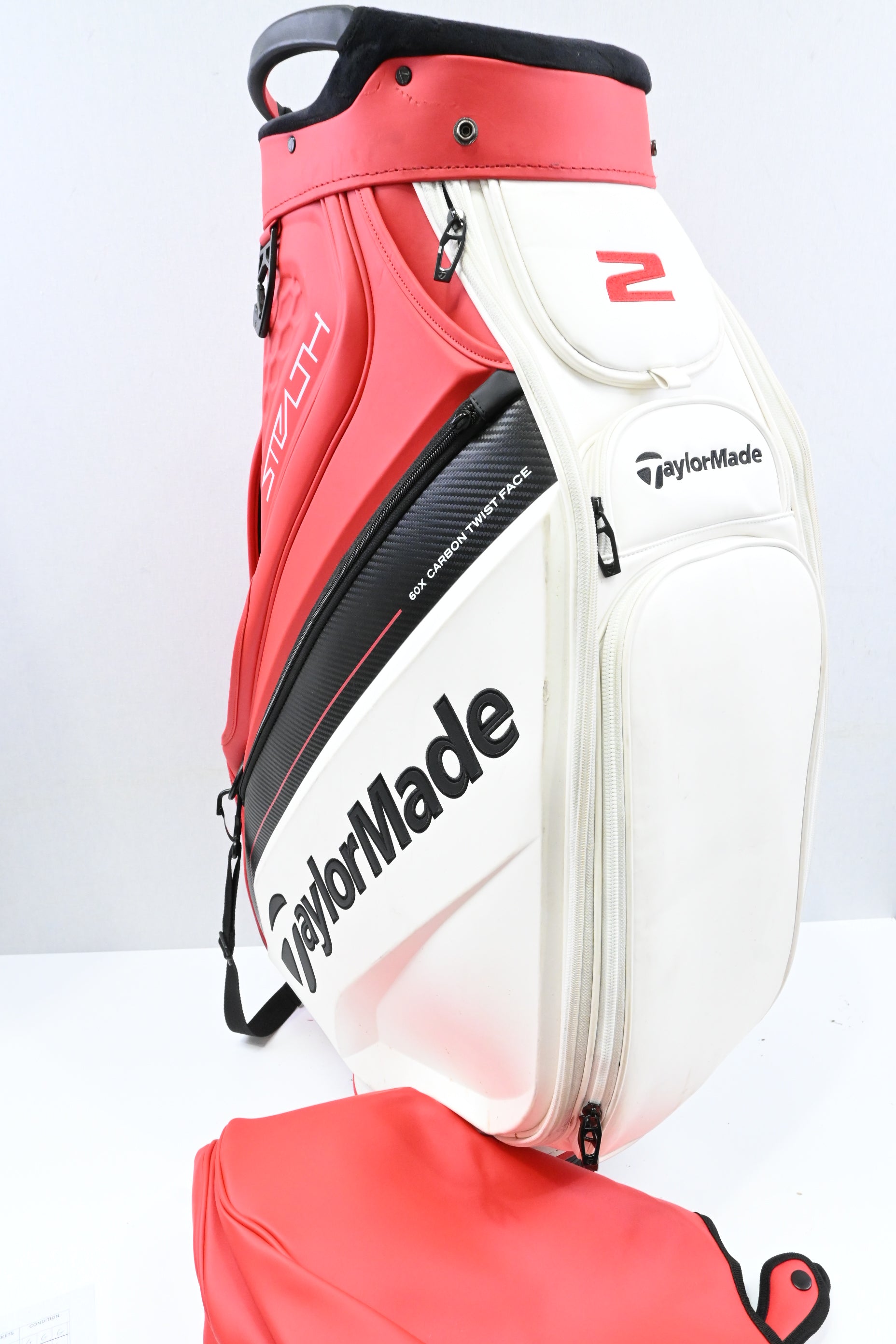Taylormade Stealth 2 Tour Bag / 6-Way / Red, White, Black