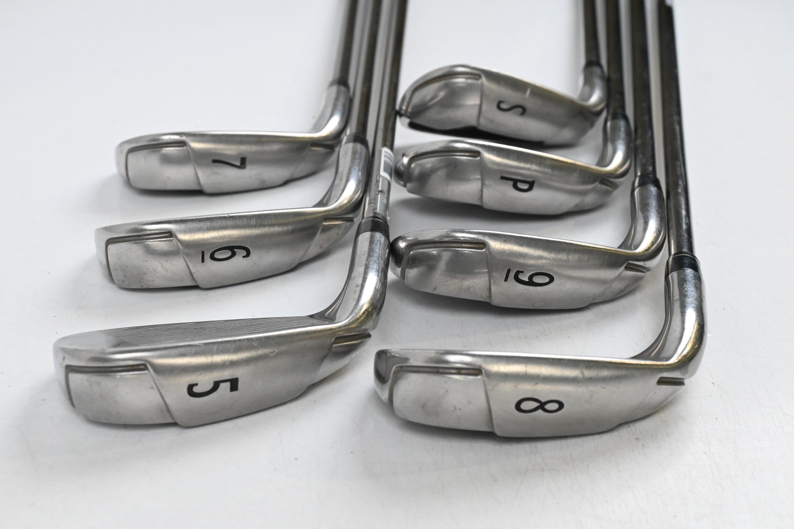 Wilson D200 Irons / 5-PW+SW / Regular Flex UST Mamiya Elements Chrome Shafts