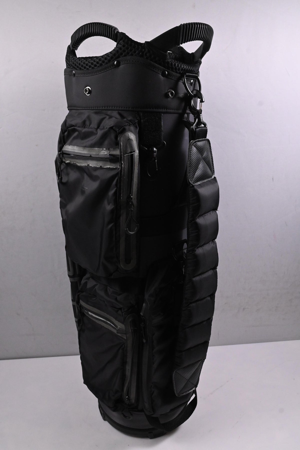 Porsche Cart Bag / 4-Way Divider / Black