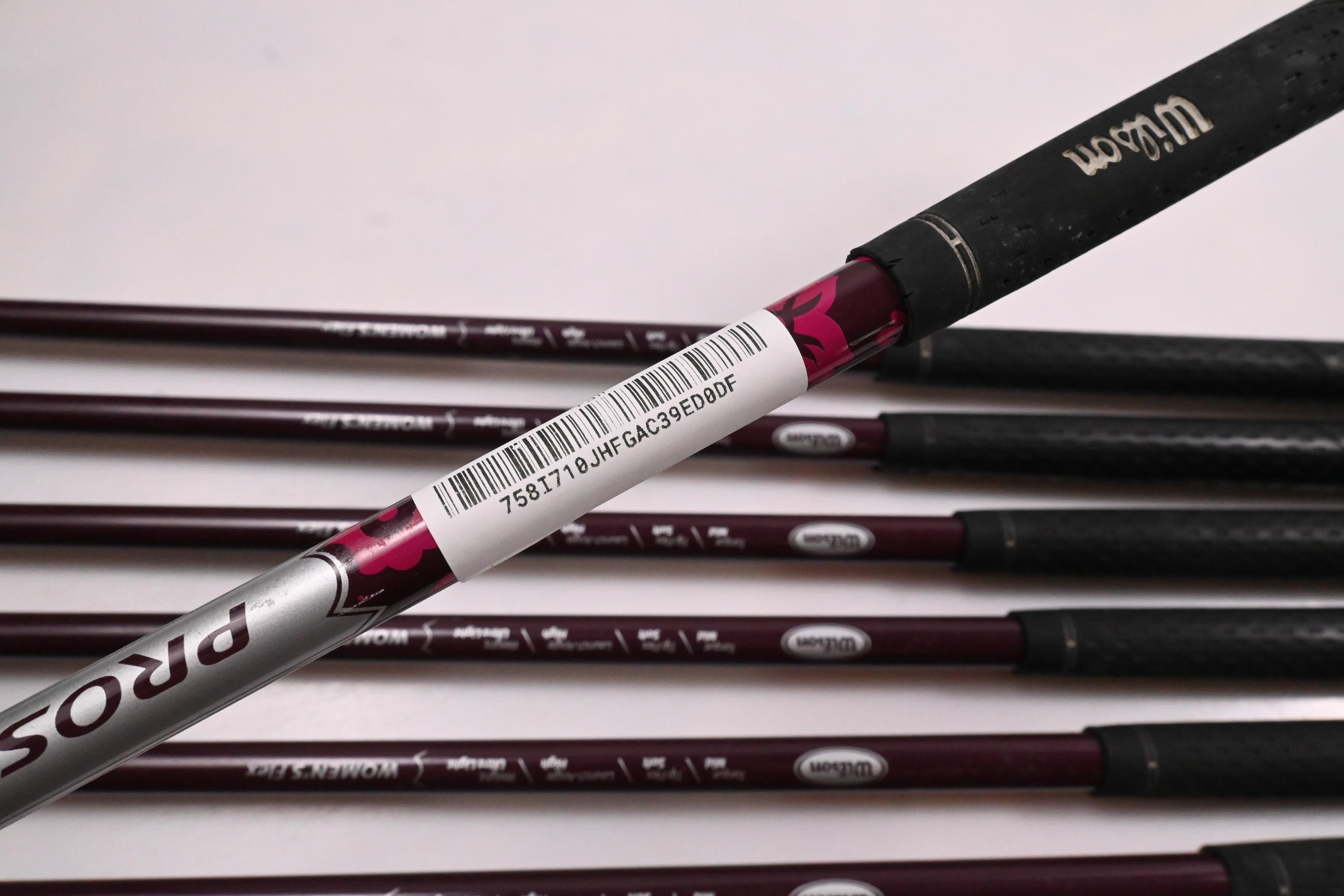 Ladies Wilson Prostaff Irons / 5-PW+SW / Ladies Flex Wilson Ultralite Shafts