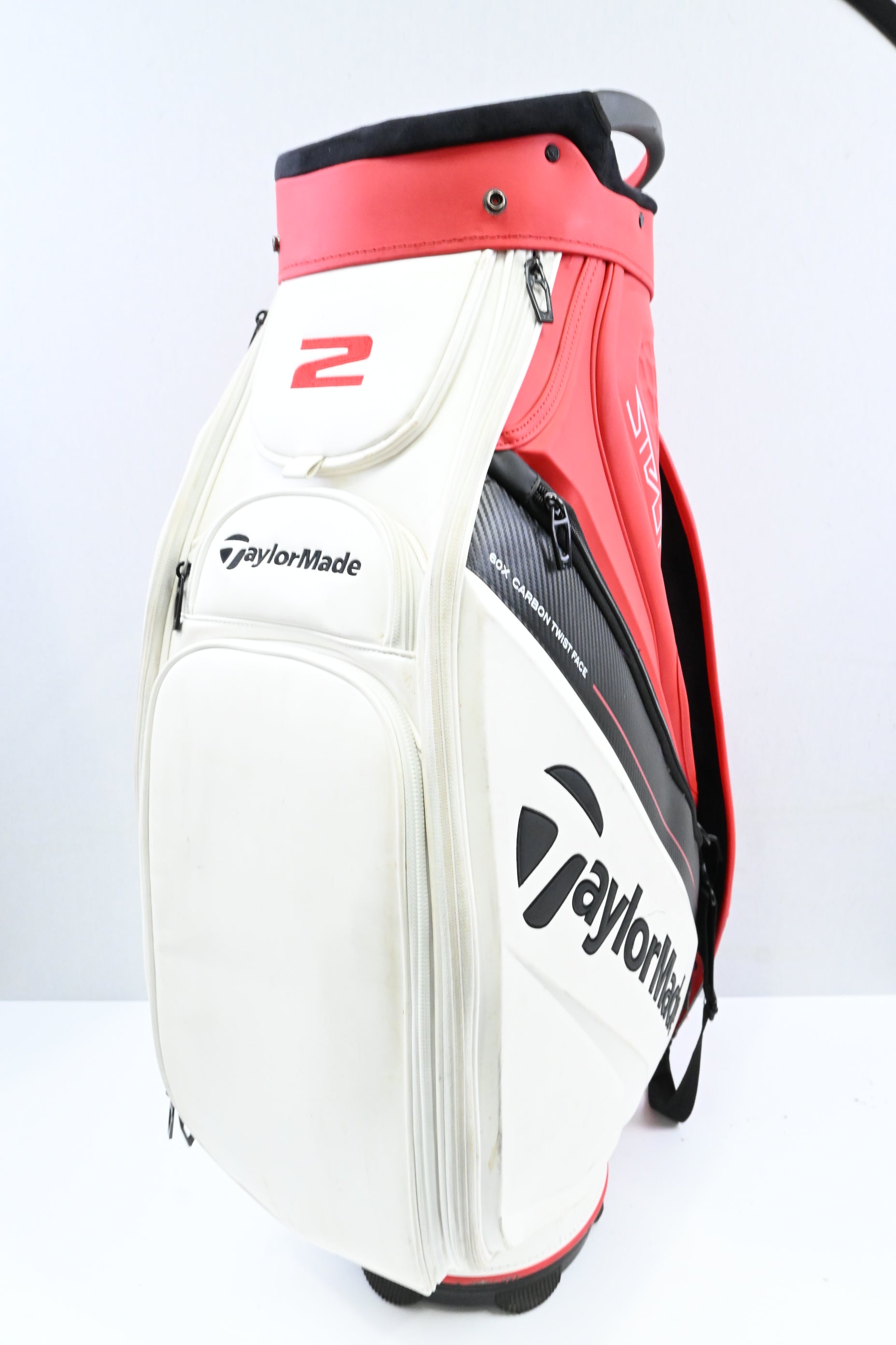 Taylormade Stealth 2 Tour Bag / 6-Way / Red, White, Black