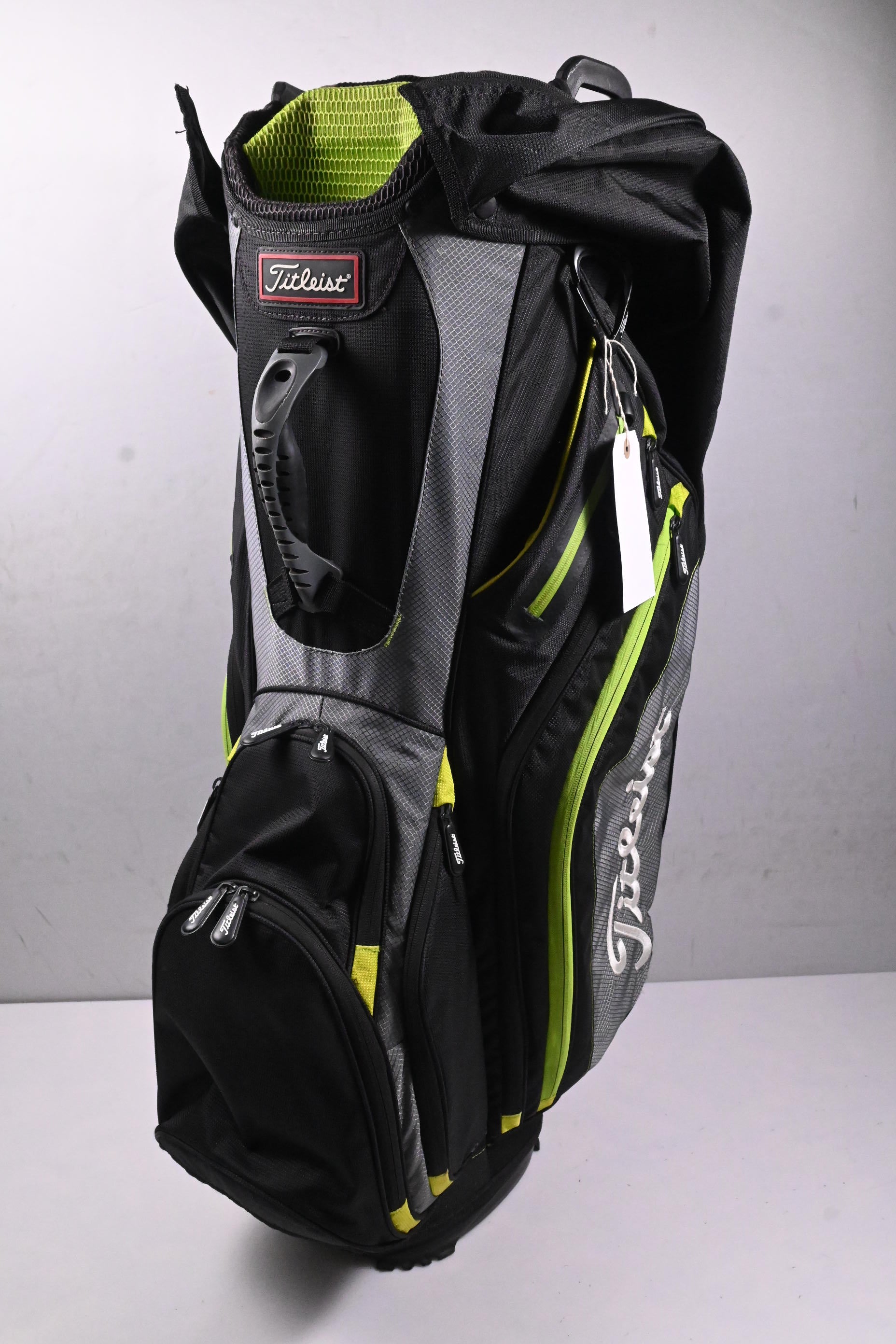 Titleist Cart Bag / 14-Way Divider / Black, Grey