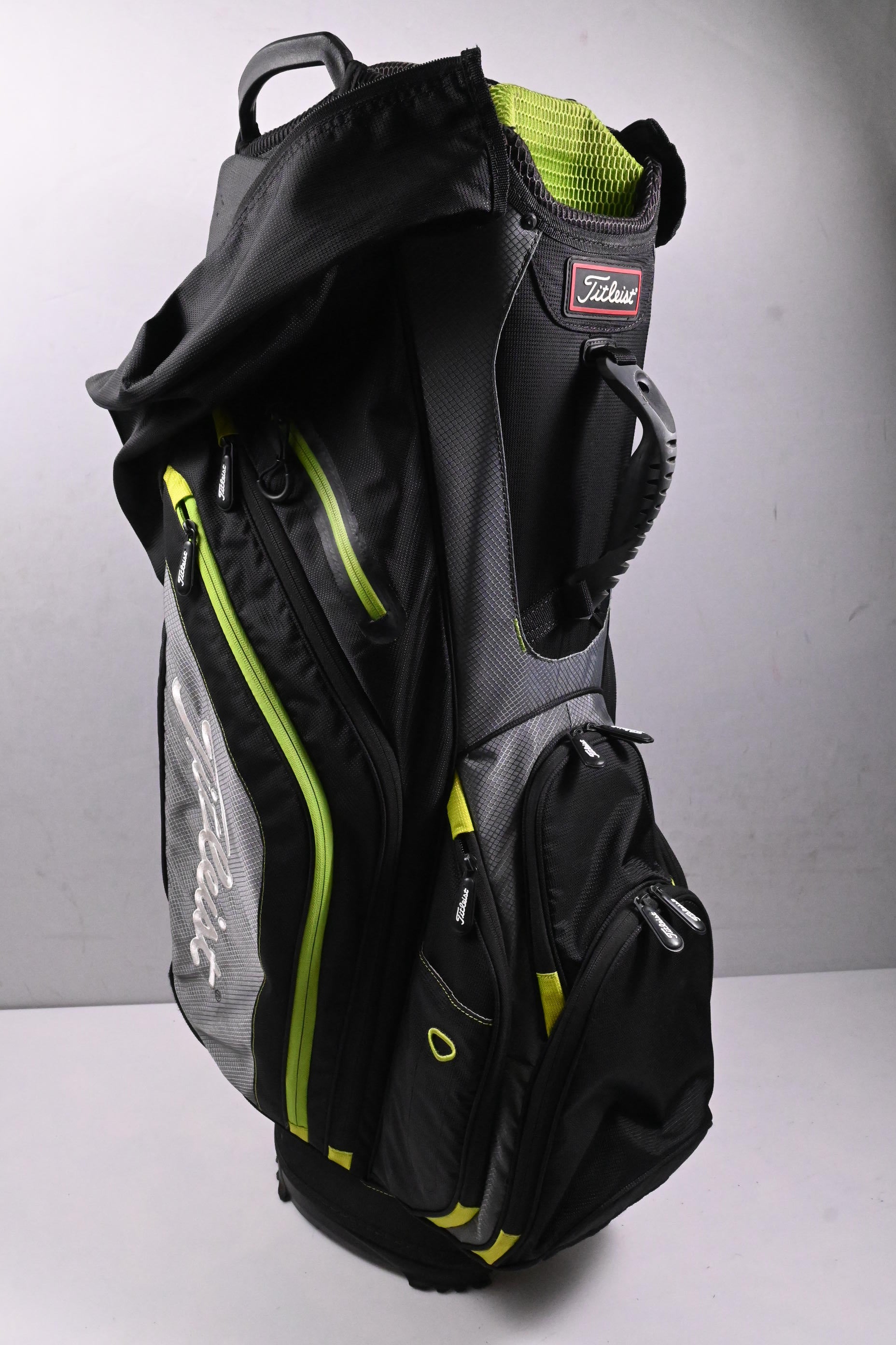 Titleist Cart Bag / 14-Way Divider / Black, Grey