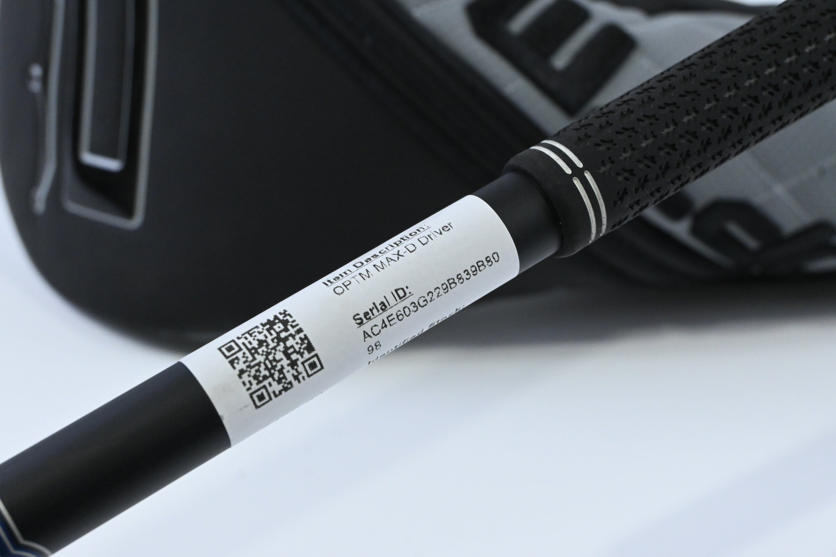 Cobra OPTM MAX-D Driver / 12 Degree / Regular Flex Vanquish 4 Shaft