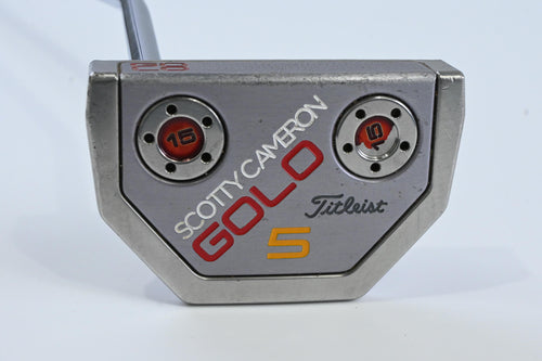 Left Hand Scotty Cameron Golo 2015 5 Putter / 35 Inch