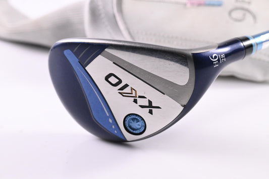 Ladies XXIO 13 #6 Hybrid / 28 Degree / Ladies Flex XXIO MP 1300 Shaft