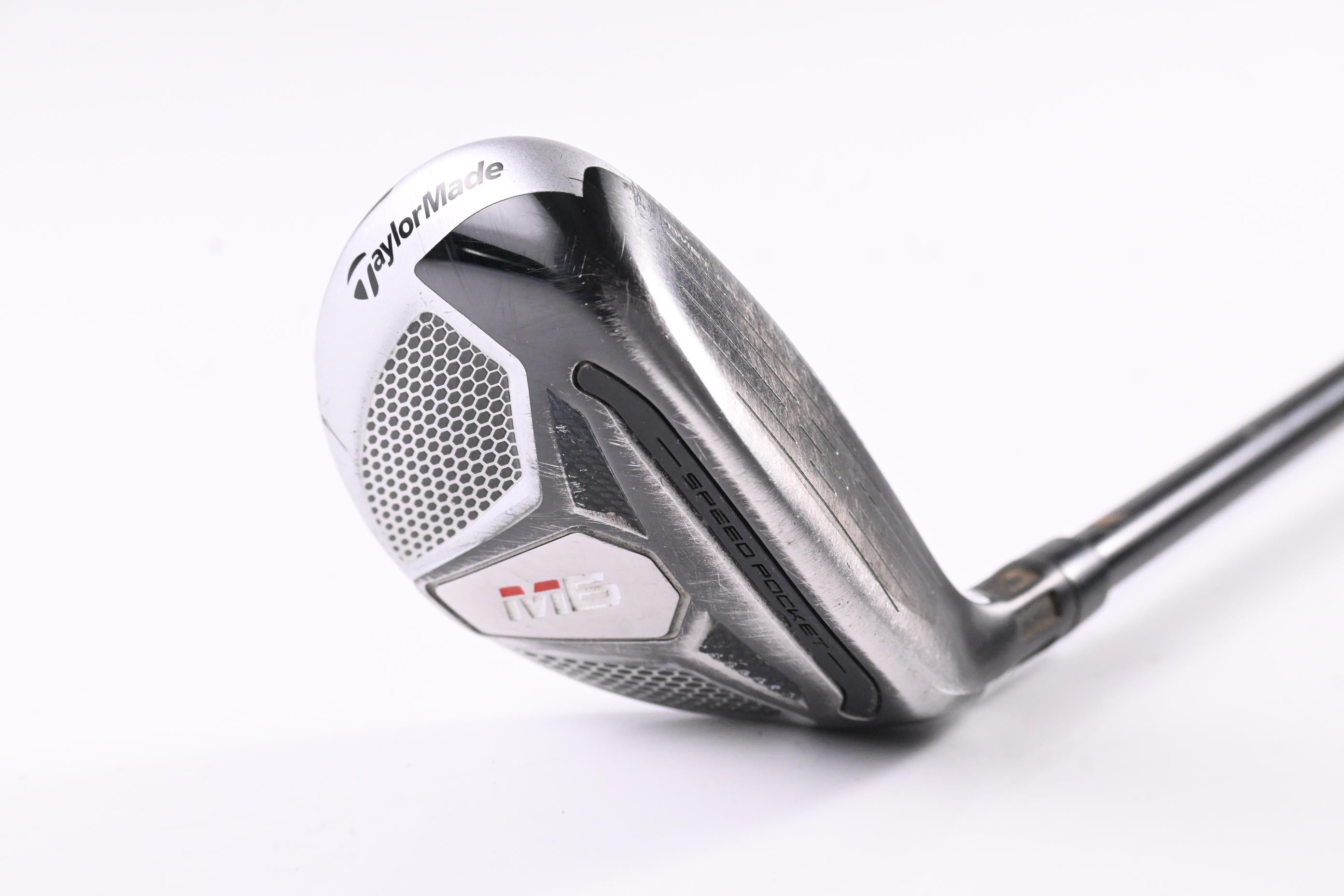 Taylormade M6 #3 Hybrid / 19 Degree / Stiff Flex Atmos Orange 7 Shaft