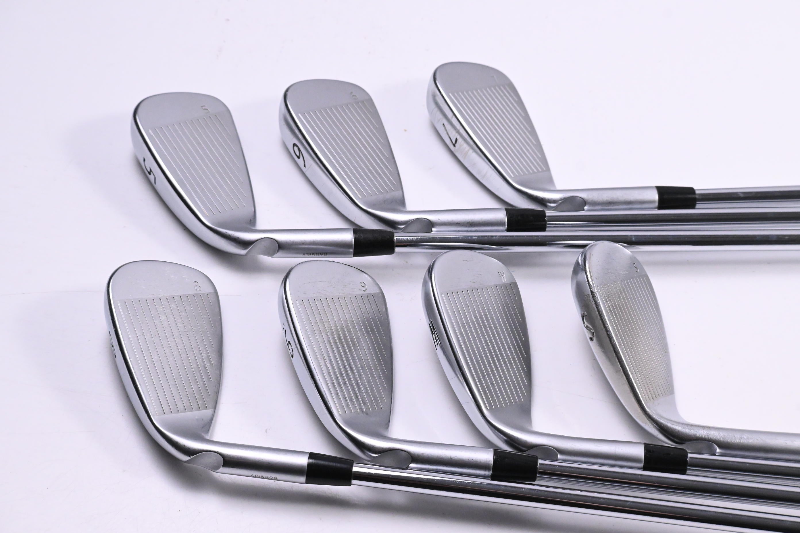 Ping G400 Irons / 5-PW+SW / Red Dot / Regular Flex Ping AWT 2.0 Shafts