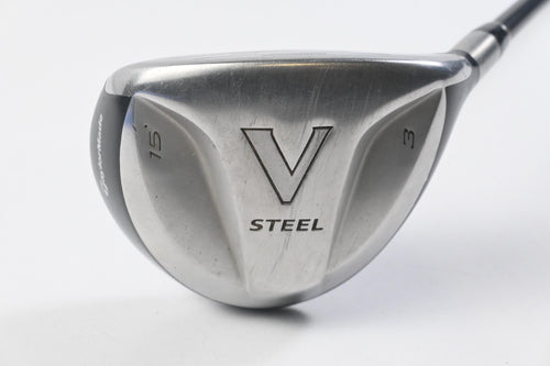 TaylorMade V-Steel #3 Wood / 15 Degree / Regular Flex M.A.S.2 55 Shaft