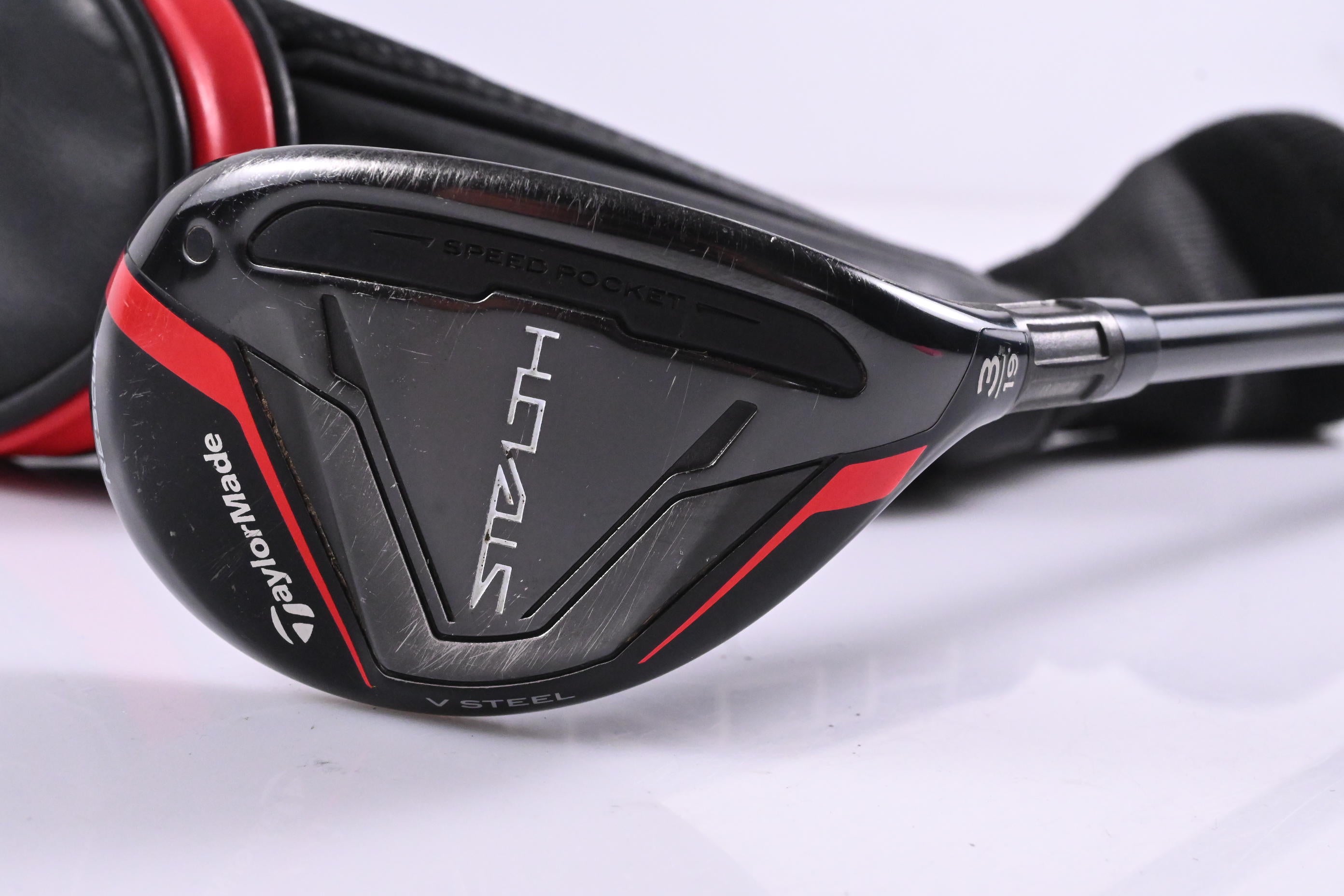 Taylormade Stealth #3 Hybrid / 19 Degree / Stiff Flex Ventus Red 7 Shaft