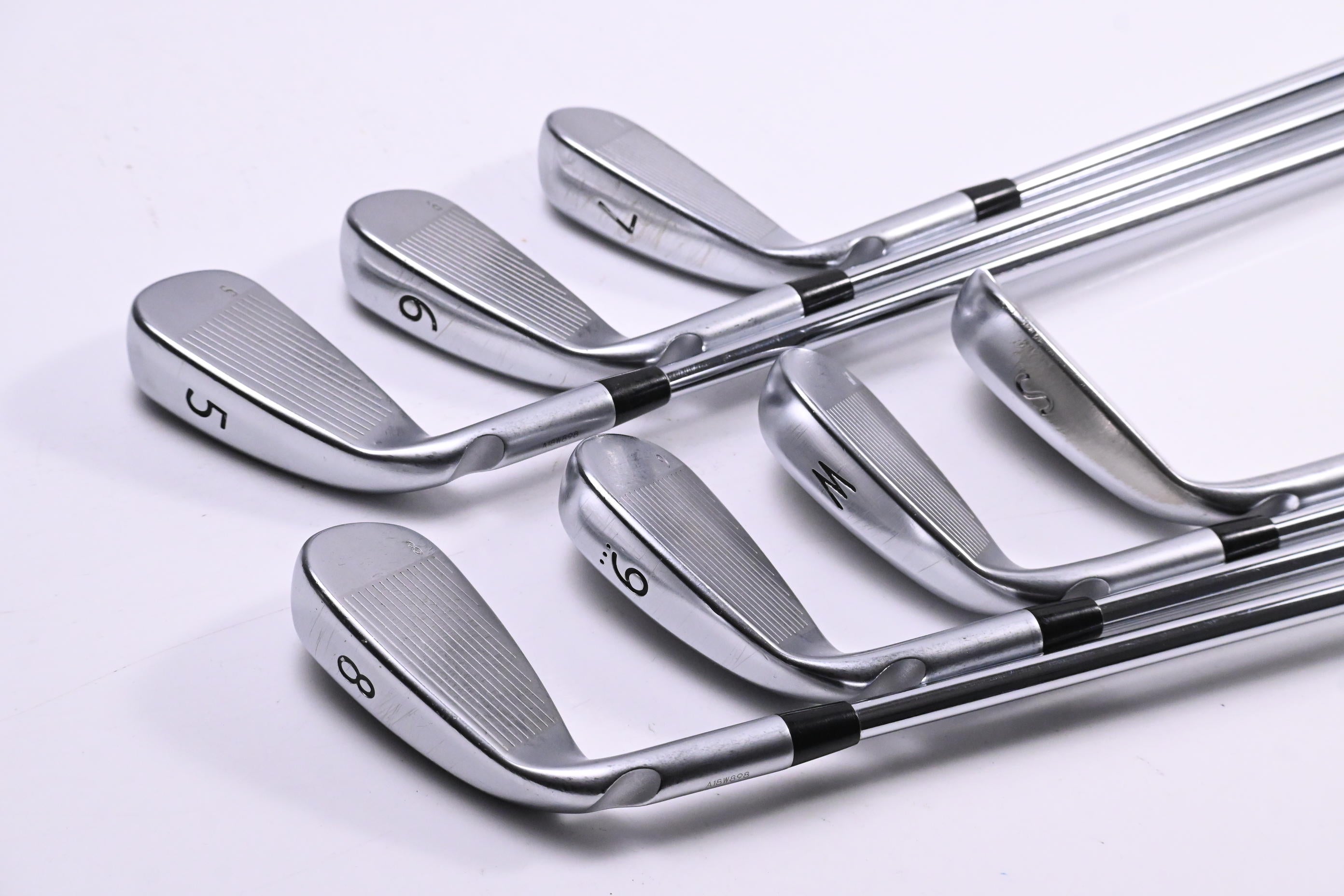 Ping G400 Irons / 5-PW+SW / Red Dot / Regular Flex Ping AWT 2.0 Shafts