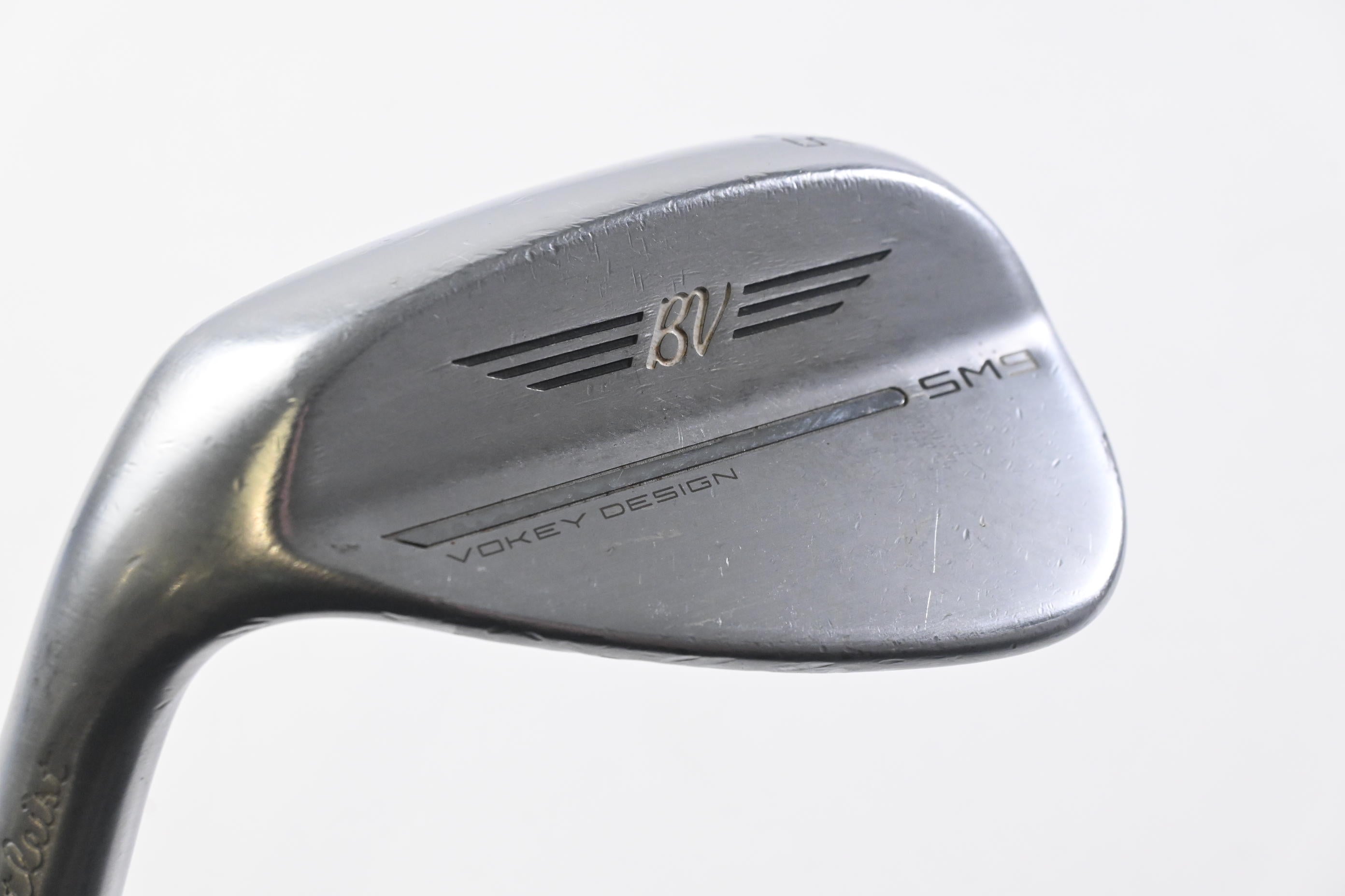 Left Hand Titleist Vokey SM9 Gap Wedge / 52 Degree / Wedge Flex Vokey Design