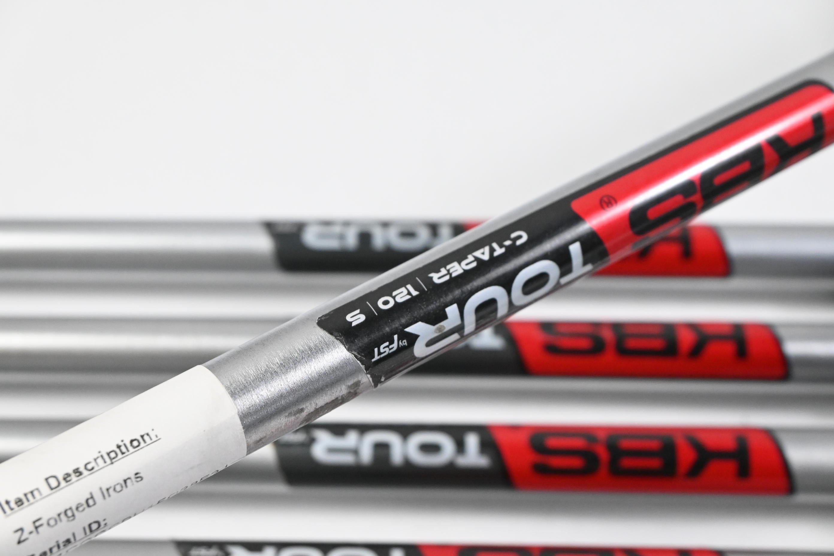 Srixon Z-Forged/Zx7 Combo Irons / 3-9i / Stiff Flex KBS Tour C-Taper 120 Shafts