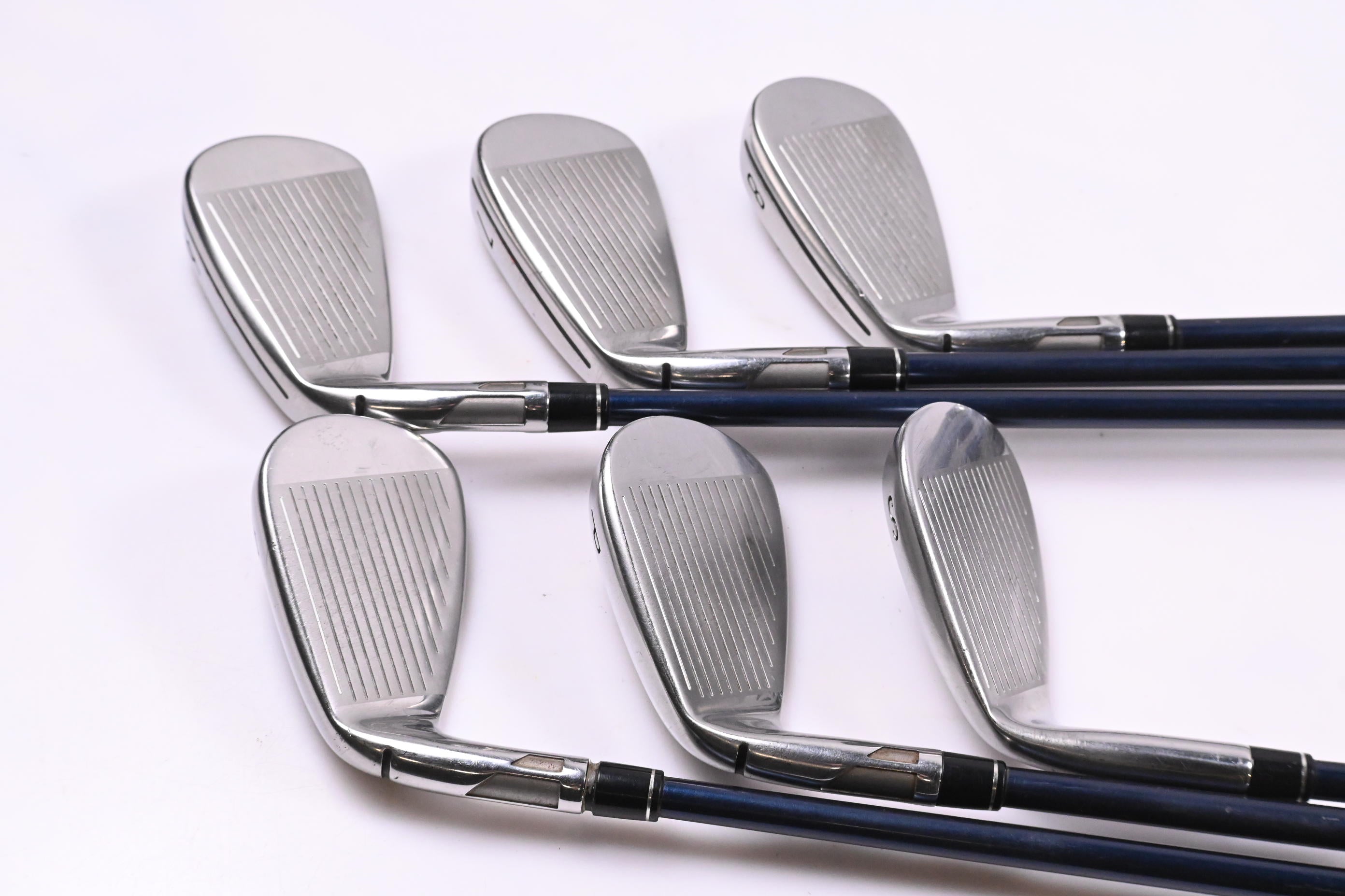 Taylormade SIM2 Max OS Irons / 6-PW+SW / Regular Flex Ventus Blue 6 Shafts